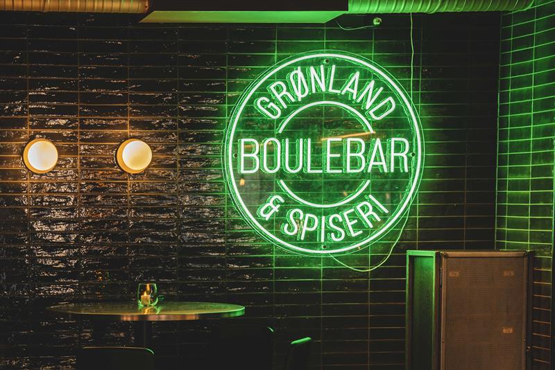 Neonskilt.