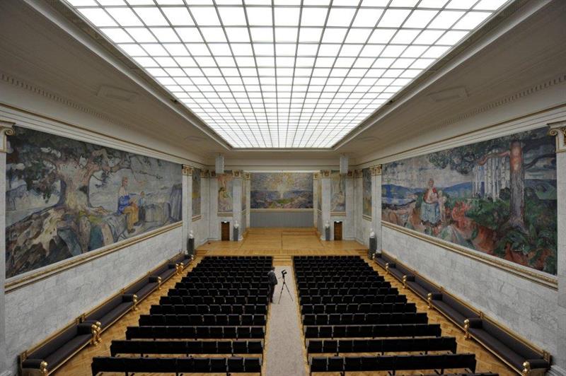 aulaen i det gamle universitetsbygget