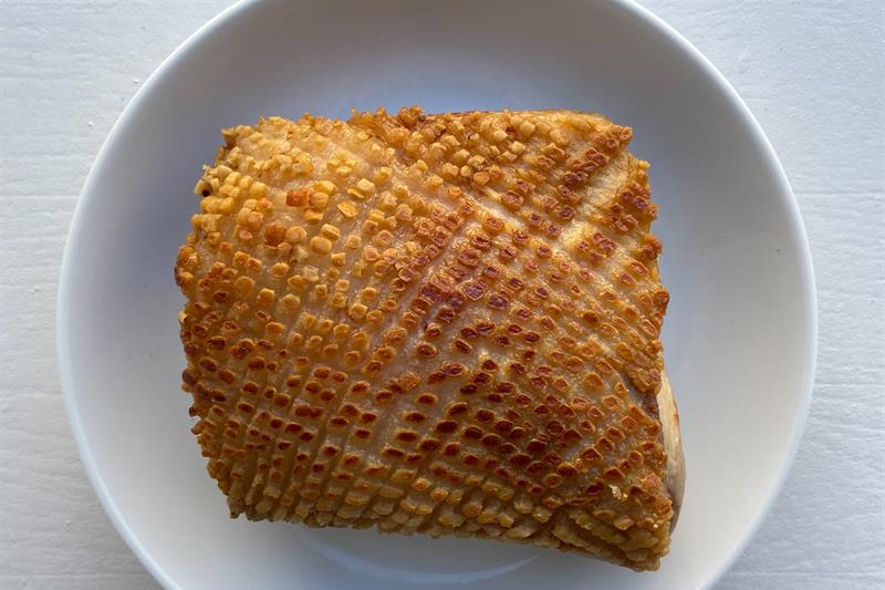 Nærbilde av retten.