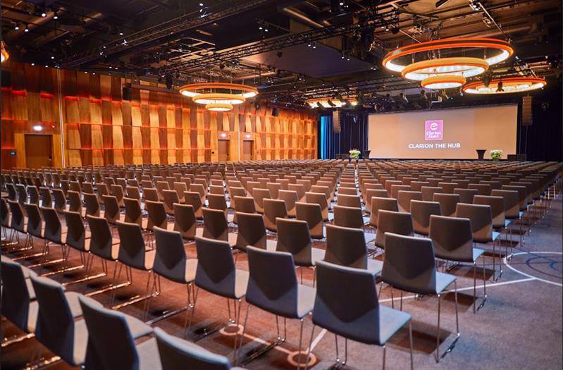 Interiøret i konferanserommet