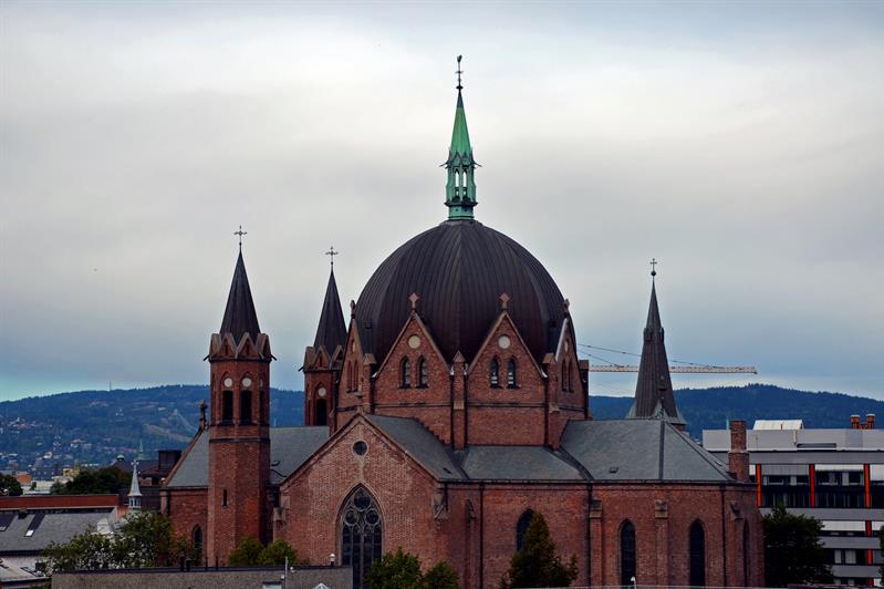 Trinity Church: tak og tårn