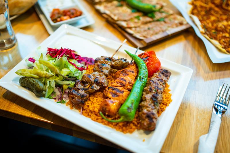 Maten på Istanbul Restaurant