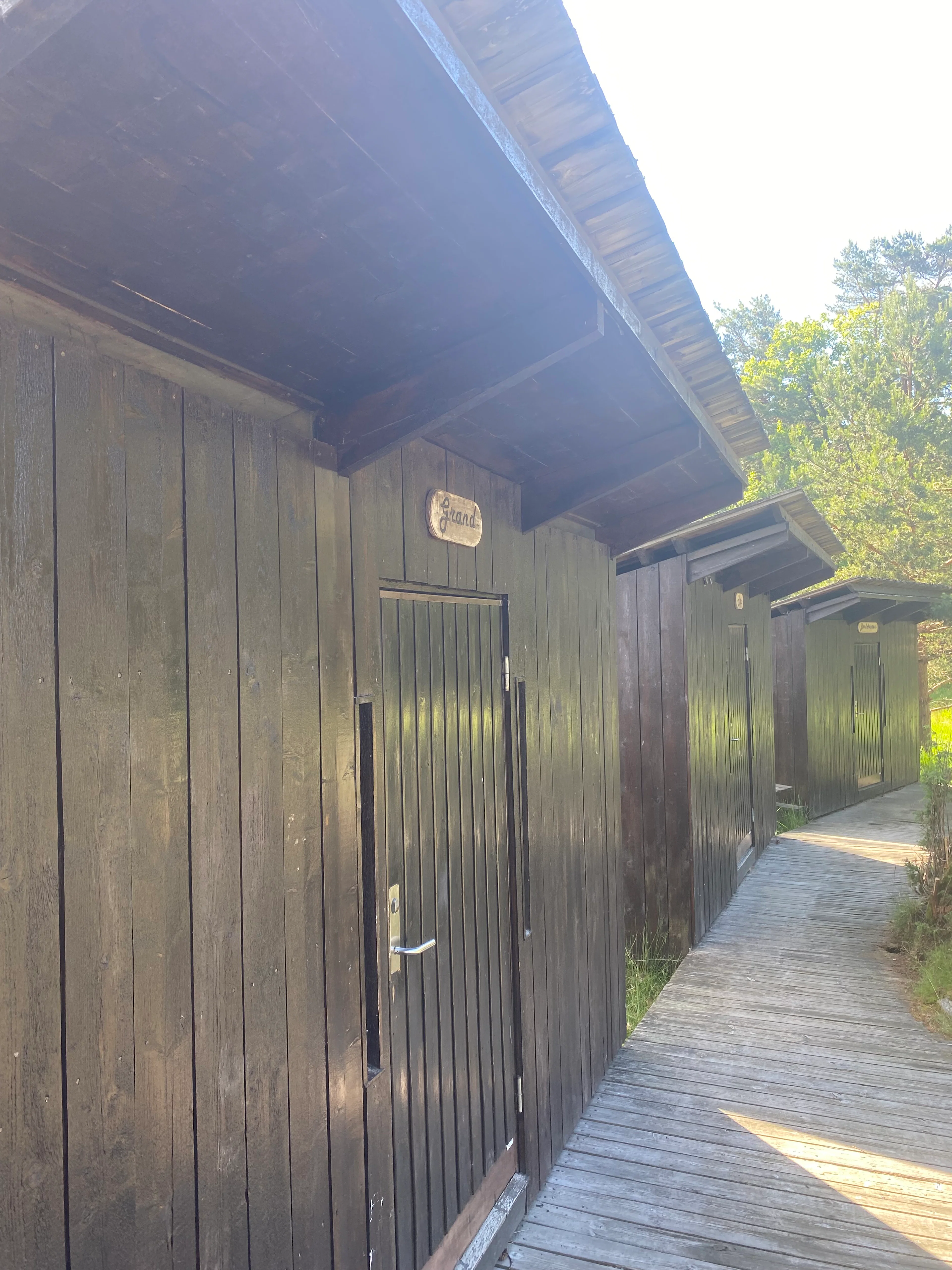 All 5 cabins - the whole site