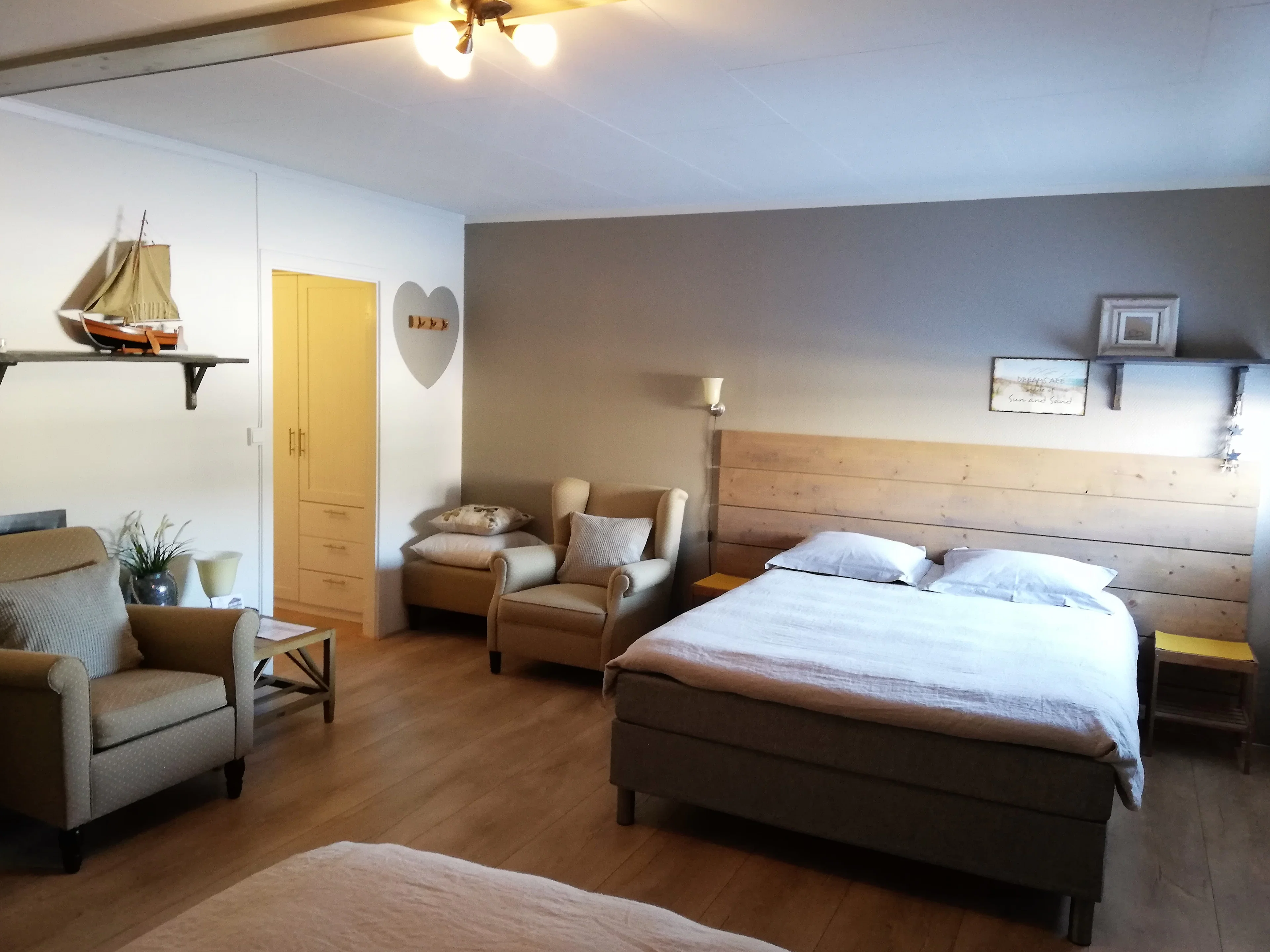 Familyroom 2 double beds
