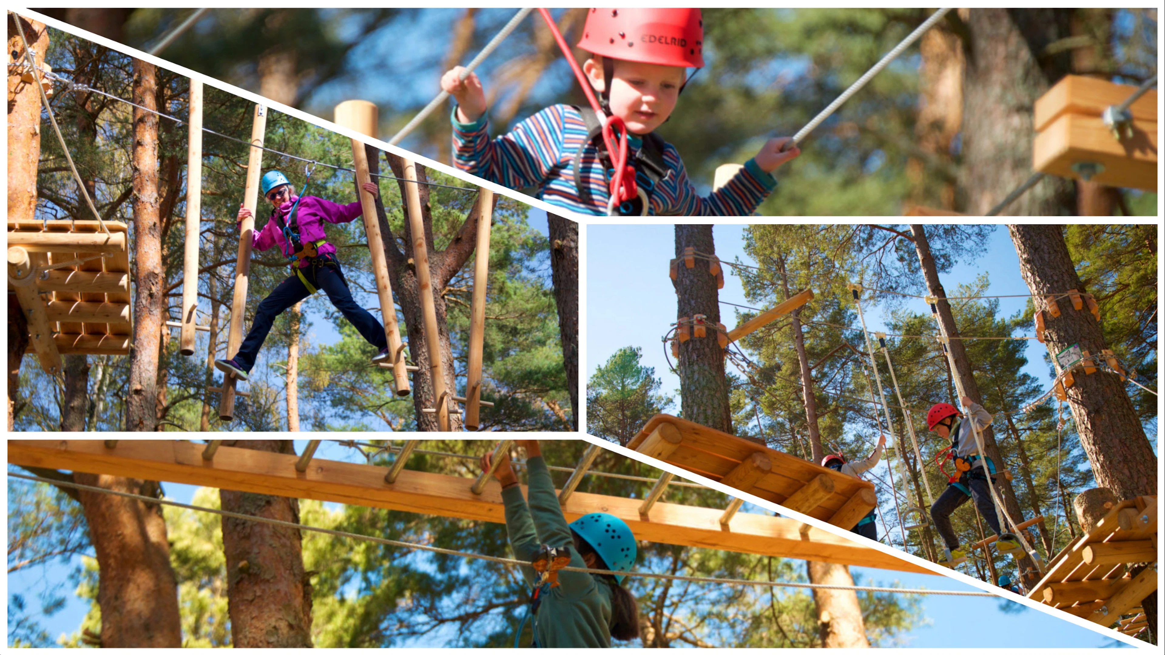 Kletterpark in Arendal