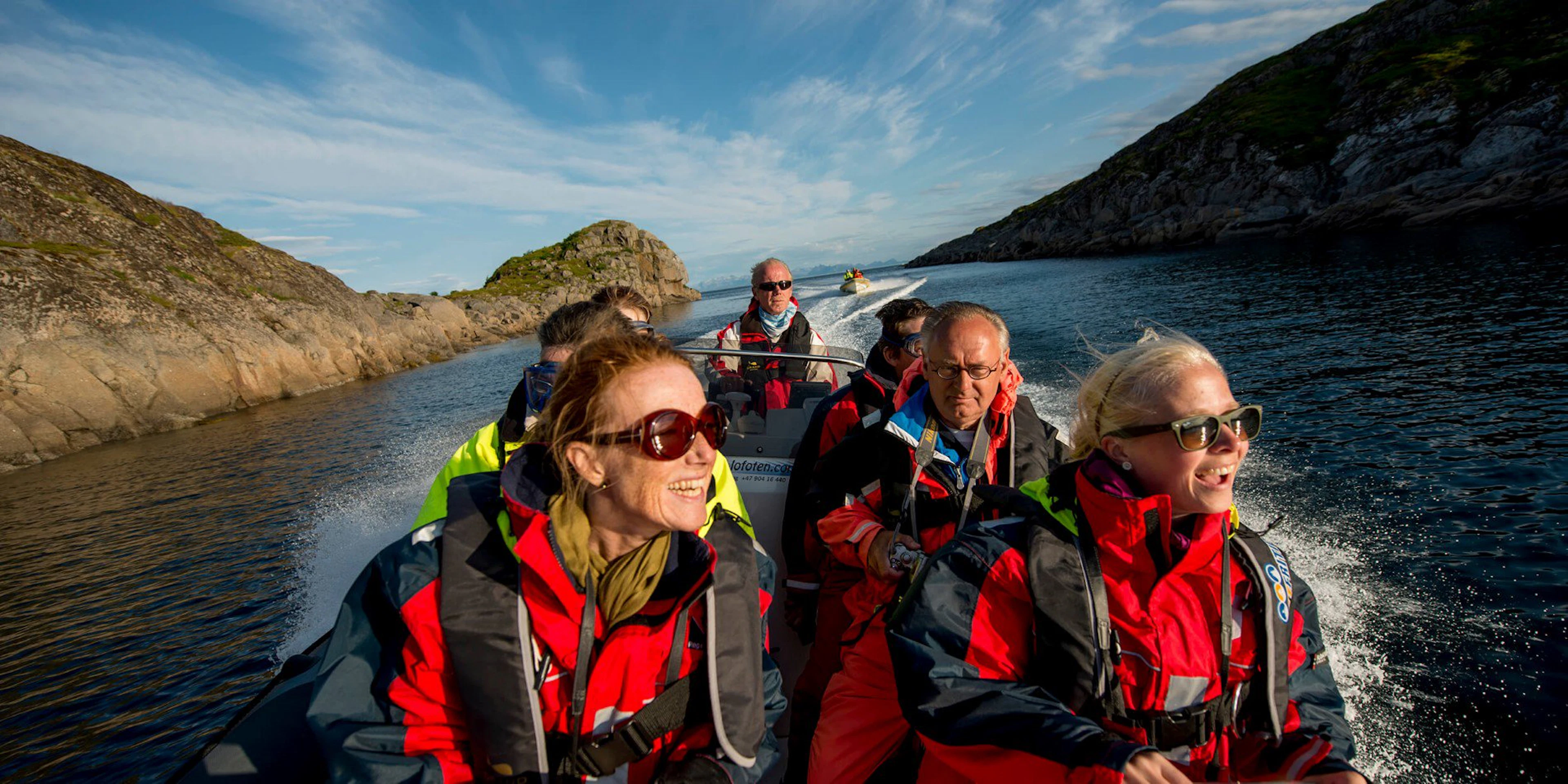 Sommer RIB Seeadler Safari Trollfjord Kreuzfahrt