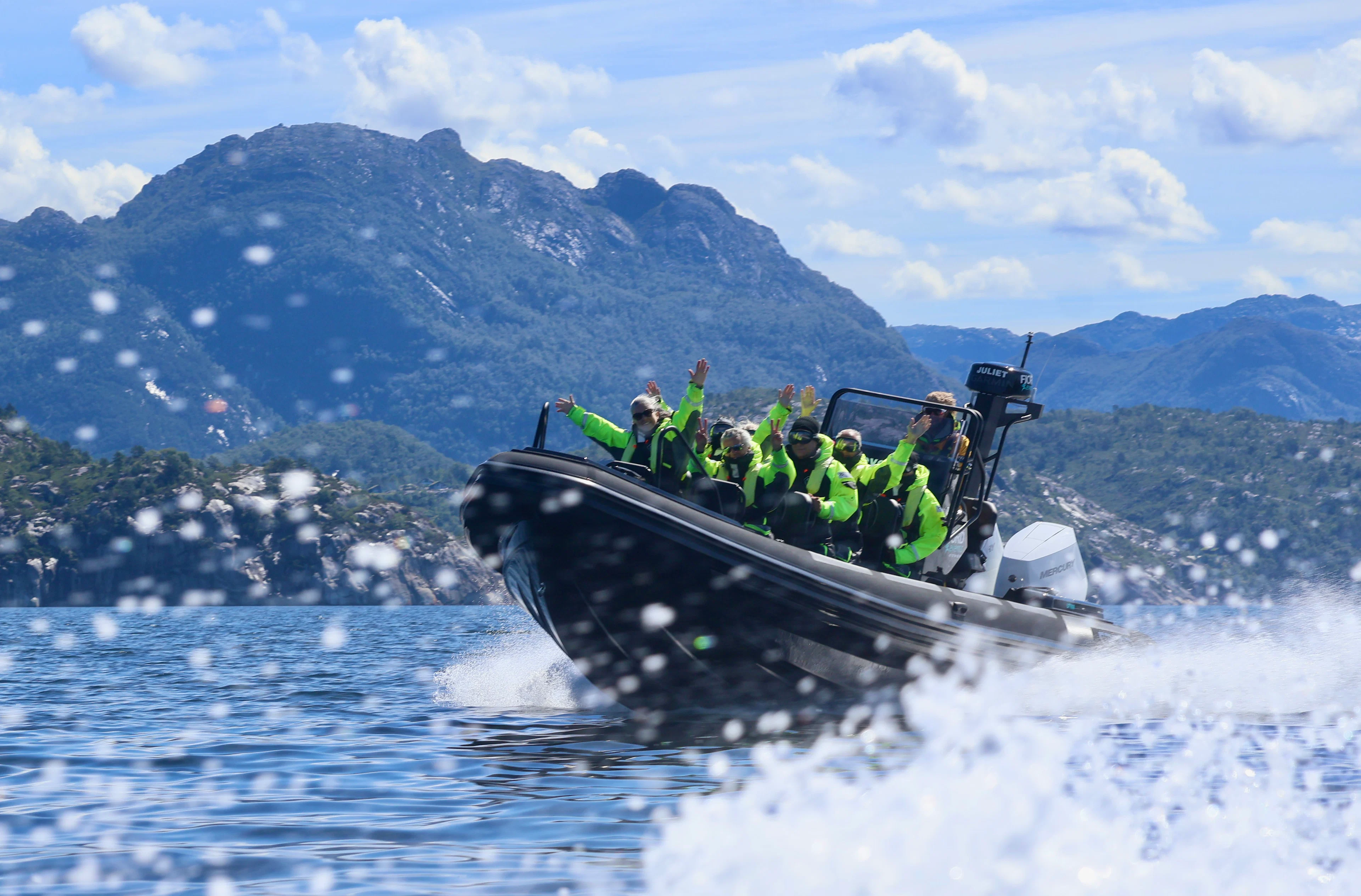 Lysefjord-Safari mit RIB