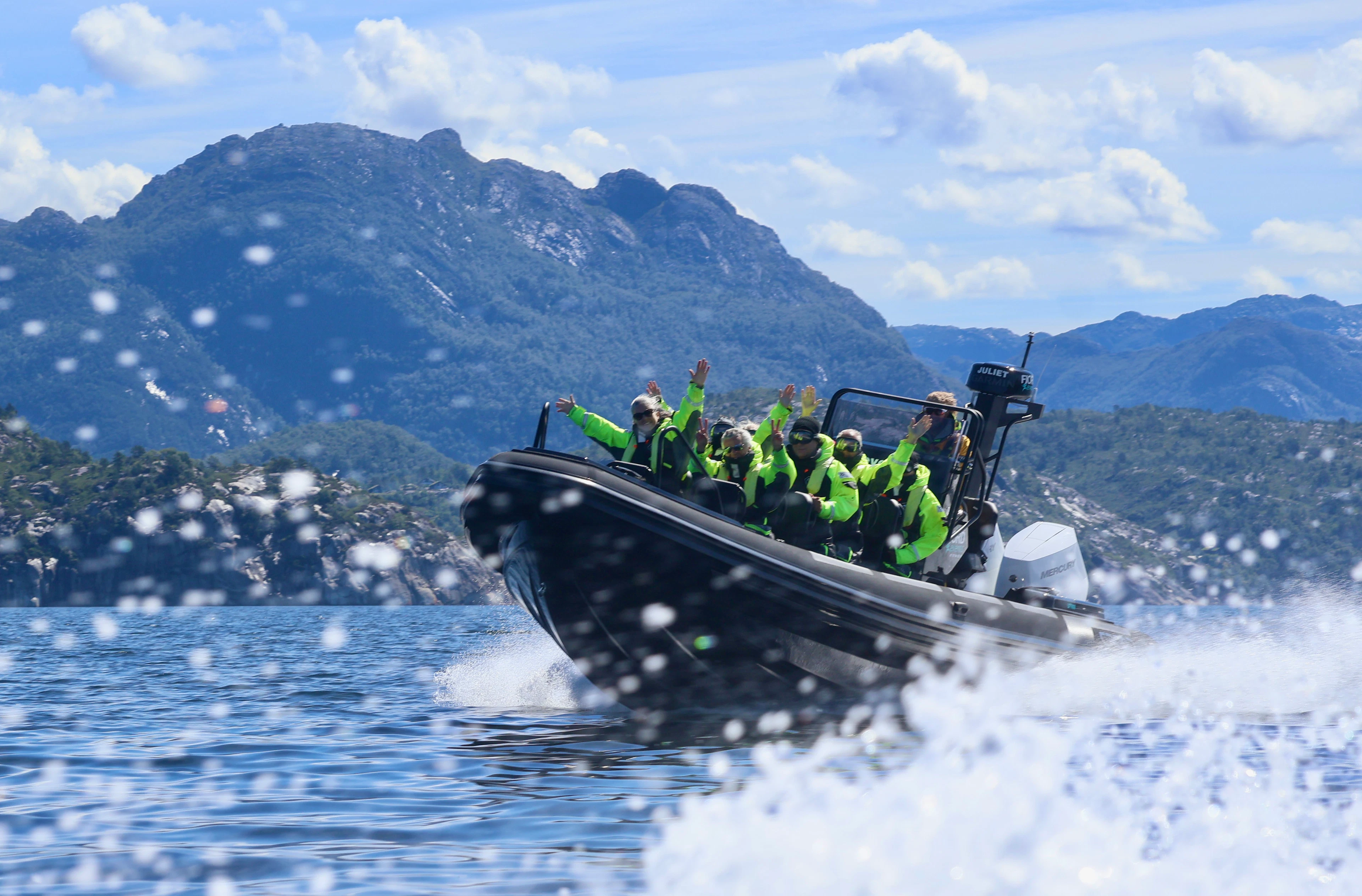 Lysefjord-Safari mit RIB
