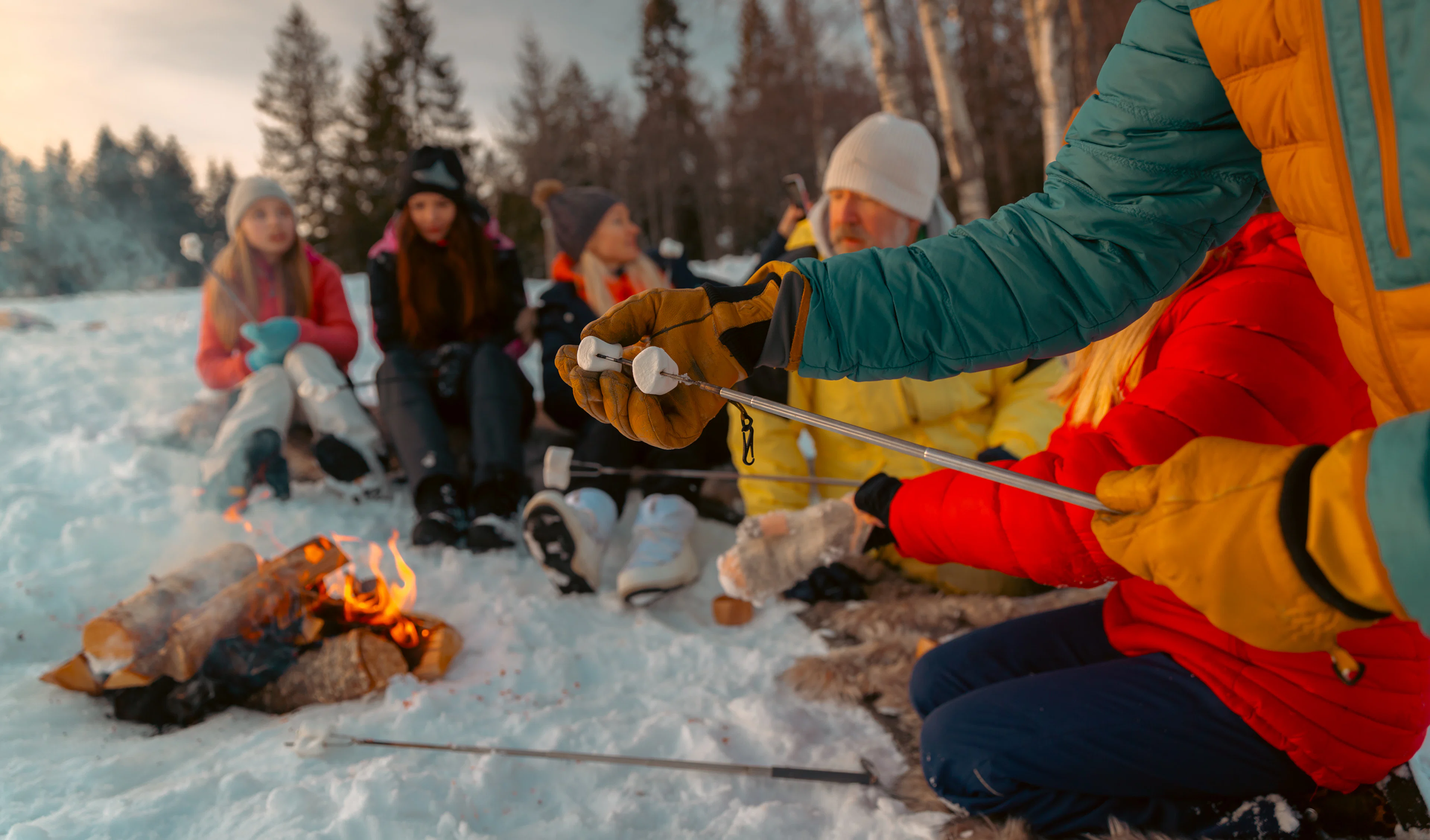 Seespaziergang und Lagerfeuer-Tour