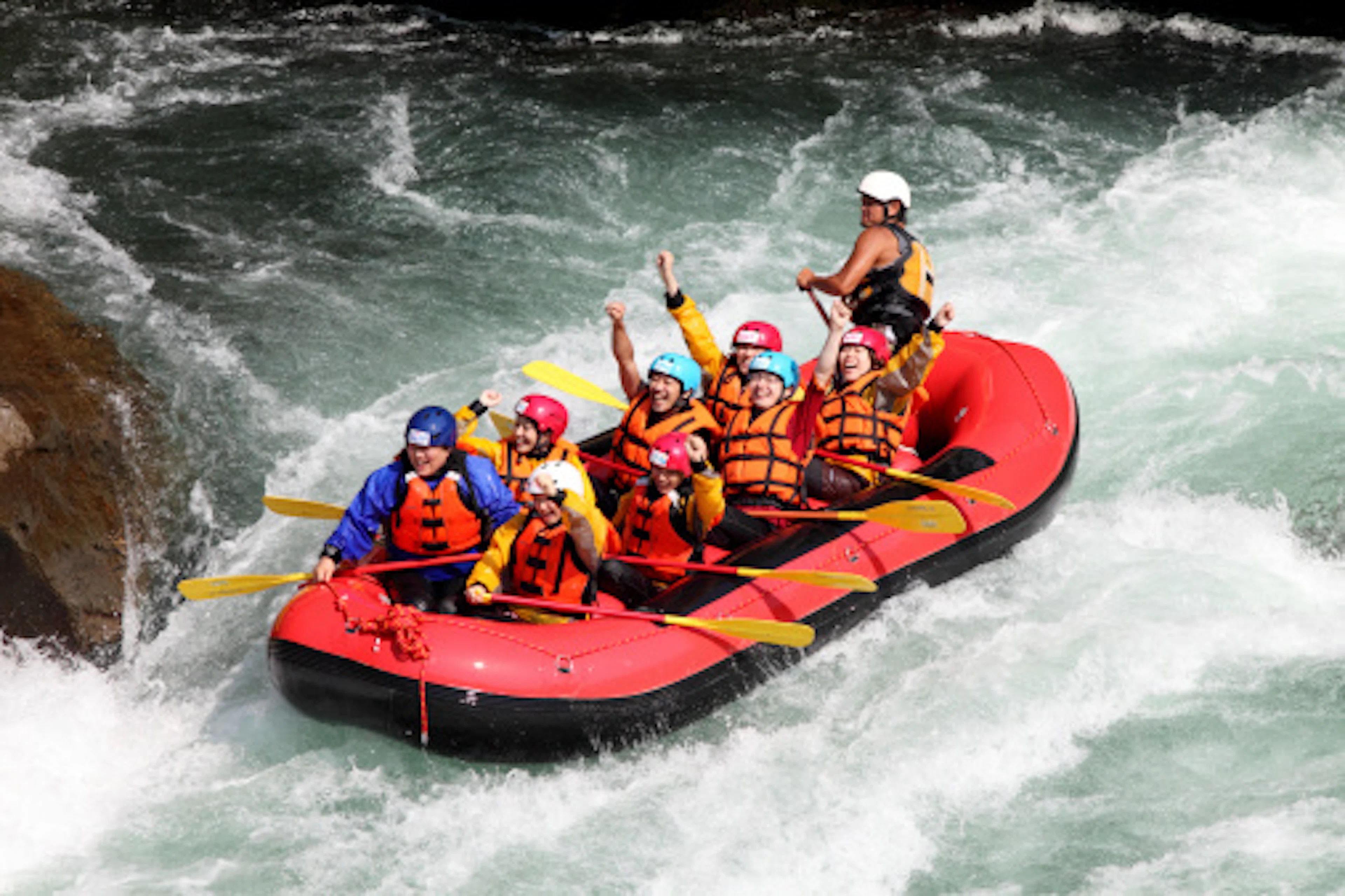 Klassisches Wildwasser-Rafting in Sjoa