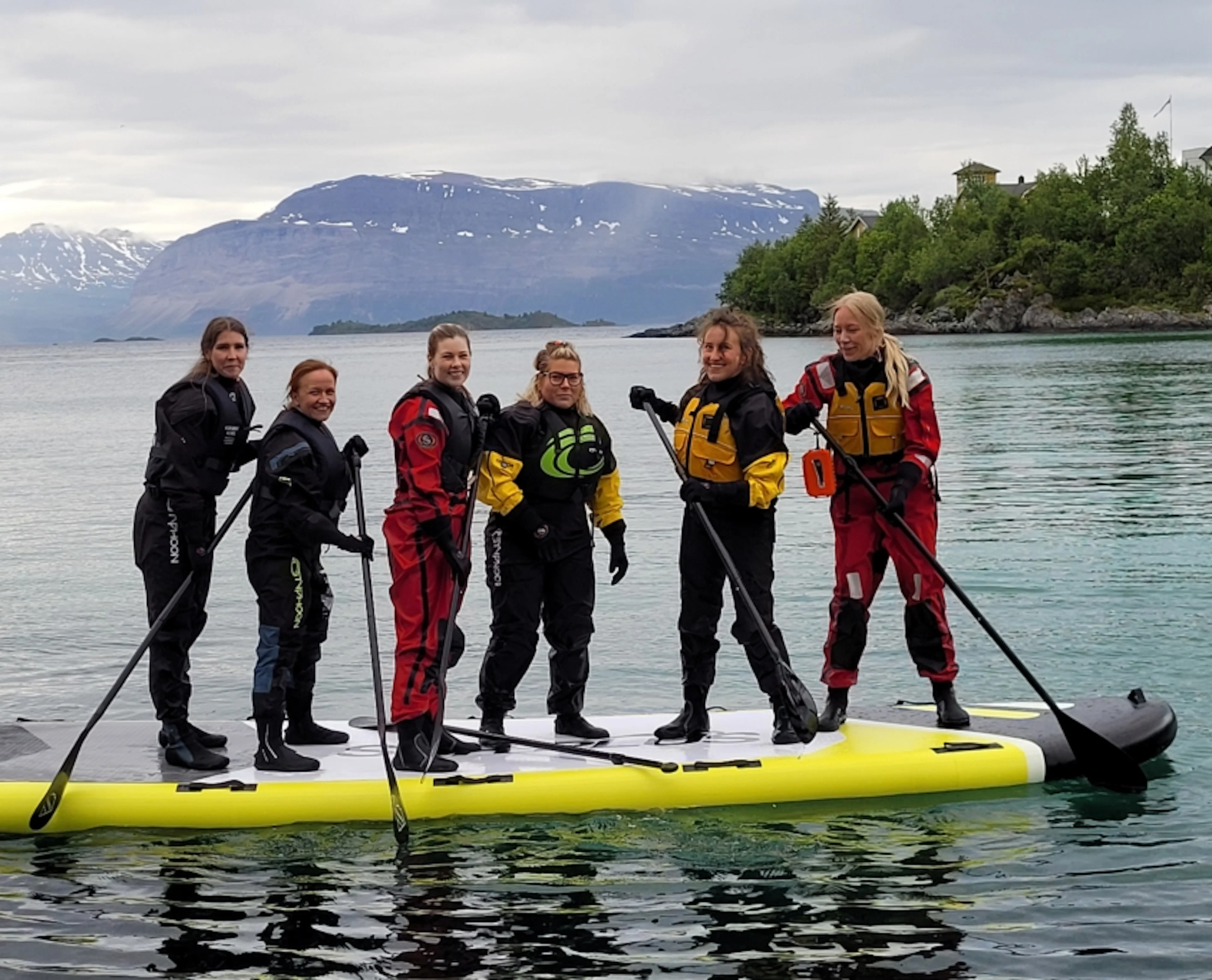 SUP-Board-Verleih in Harstad