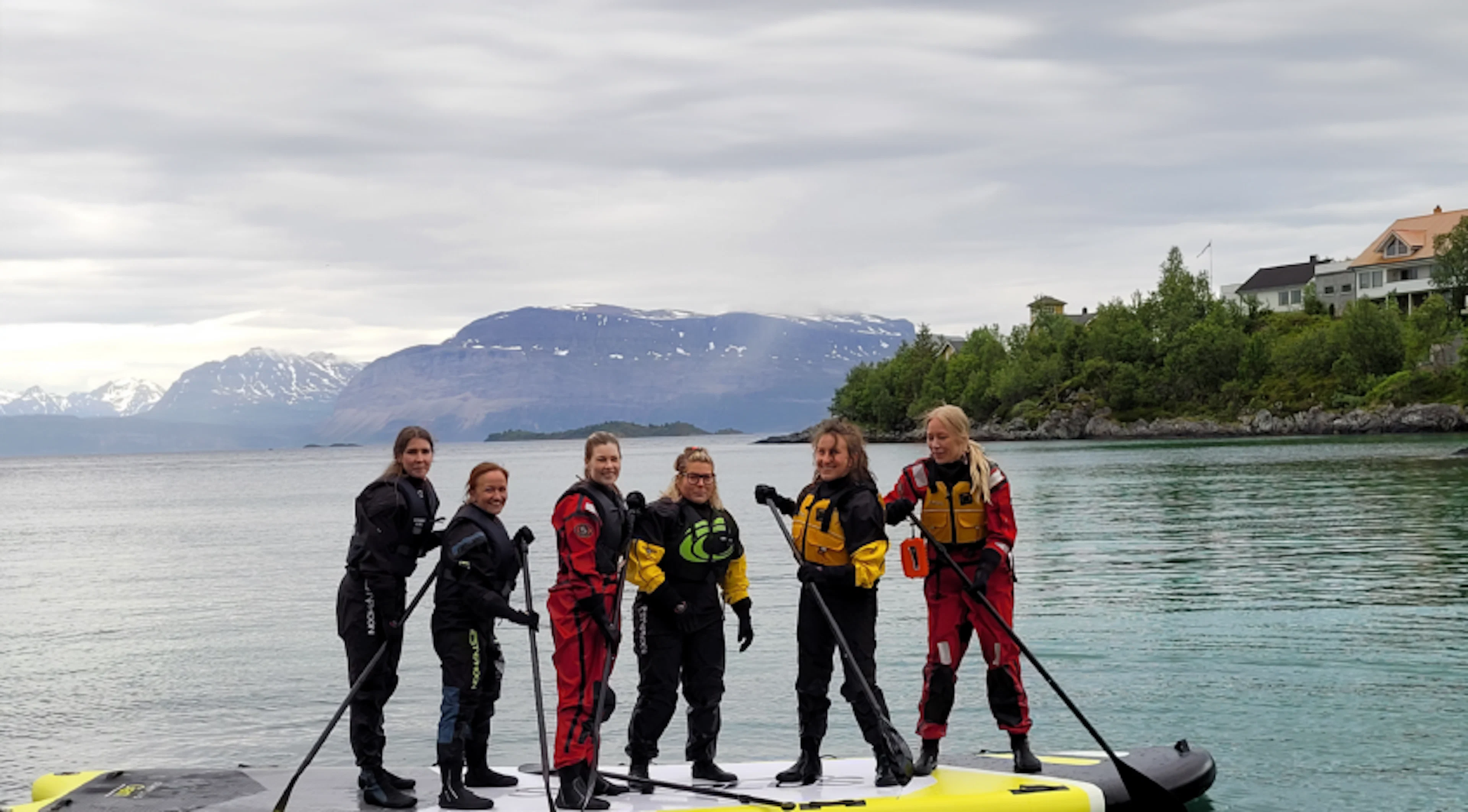 SUP-Board-Verleih in Harstad