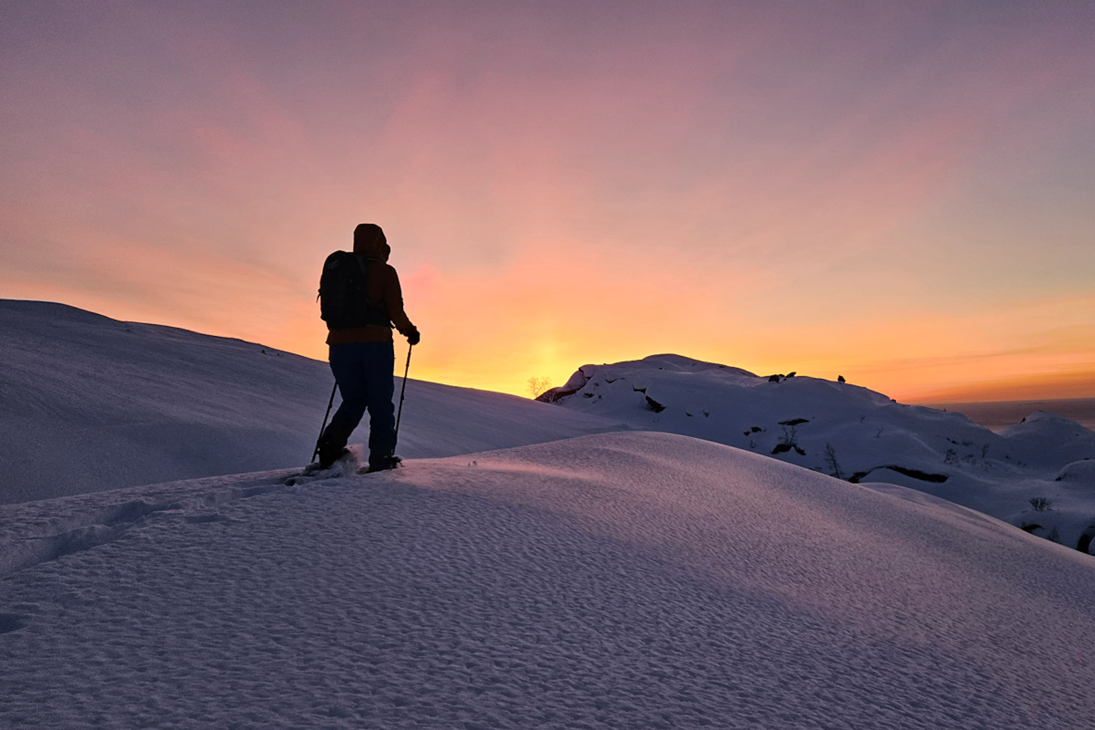Schneeschuhwanderung zum Mount Keipen