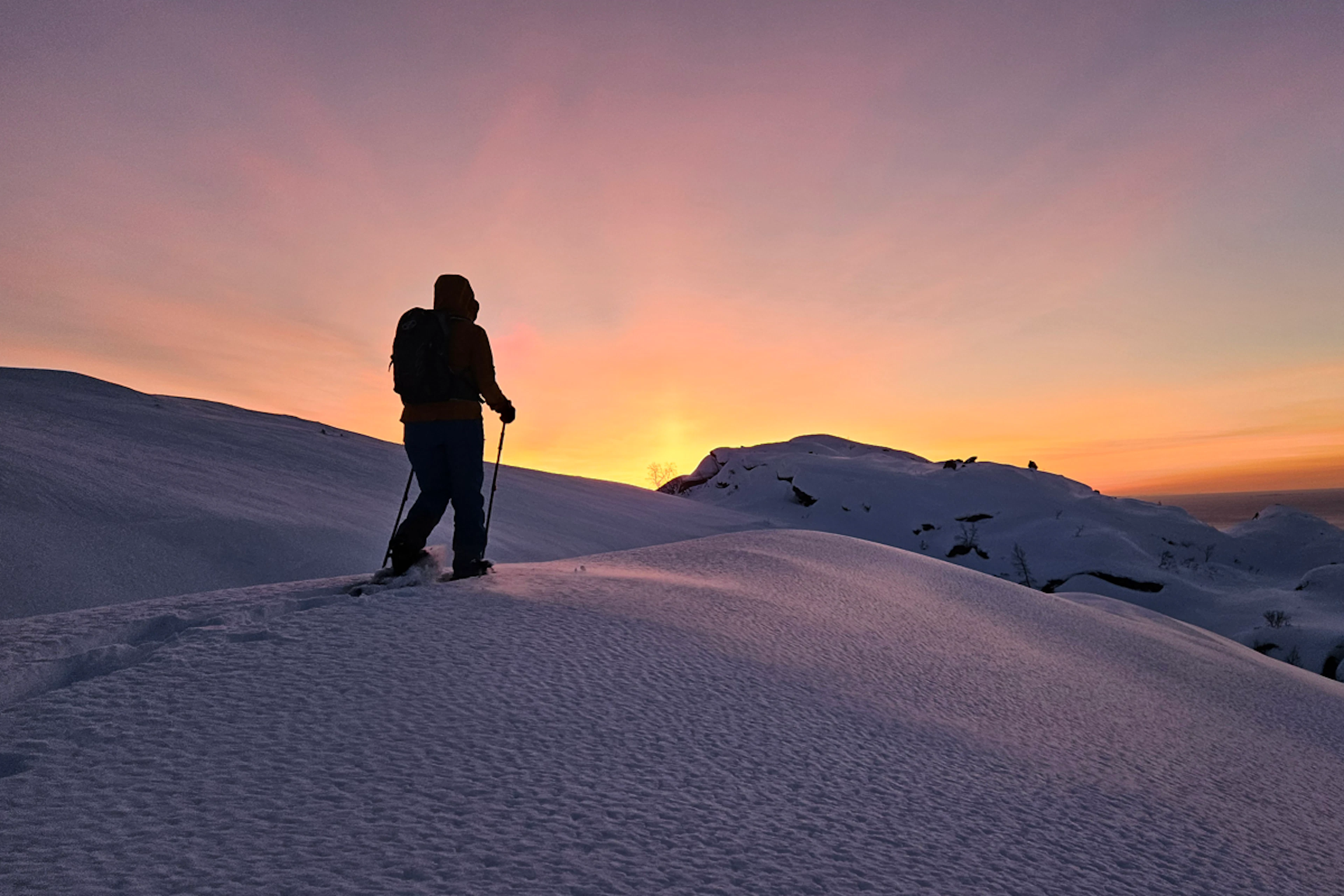 Schneeschuhwanderung zum Mount Keipen
