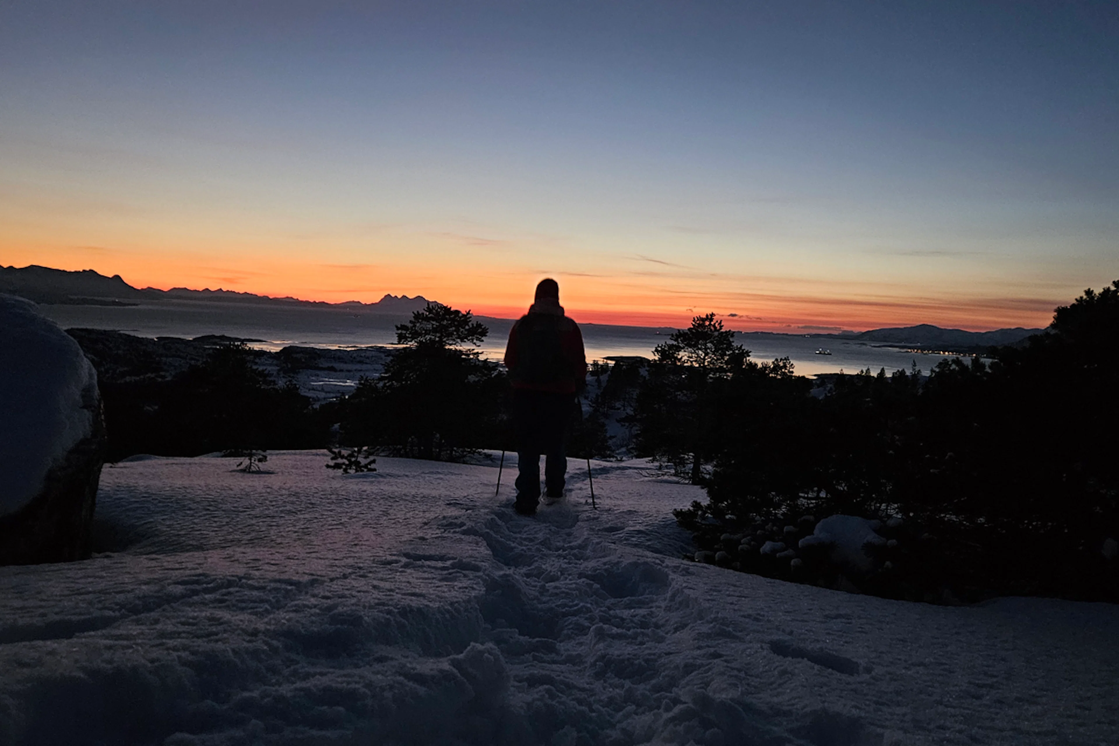 Schneeschuhwanderung zum Mount Keipen