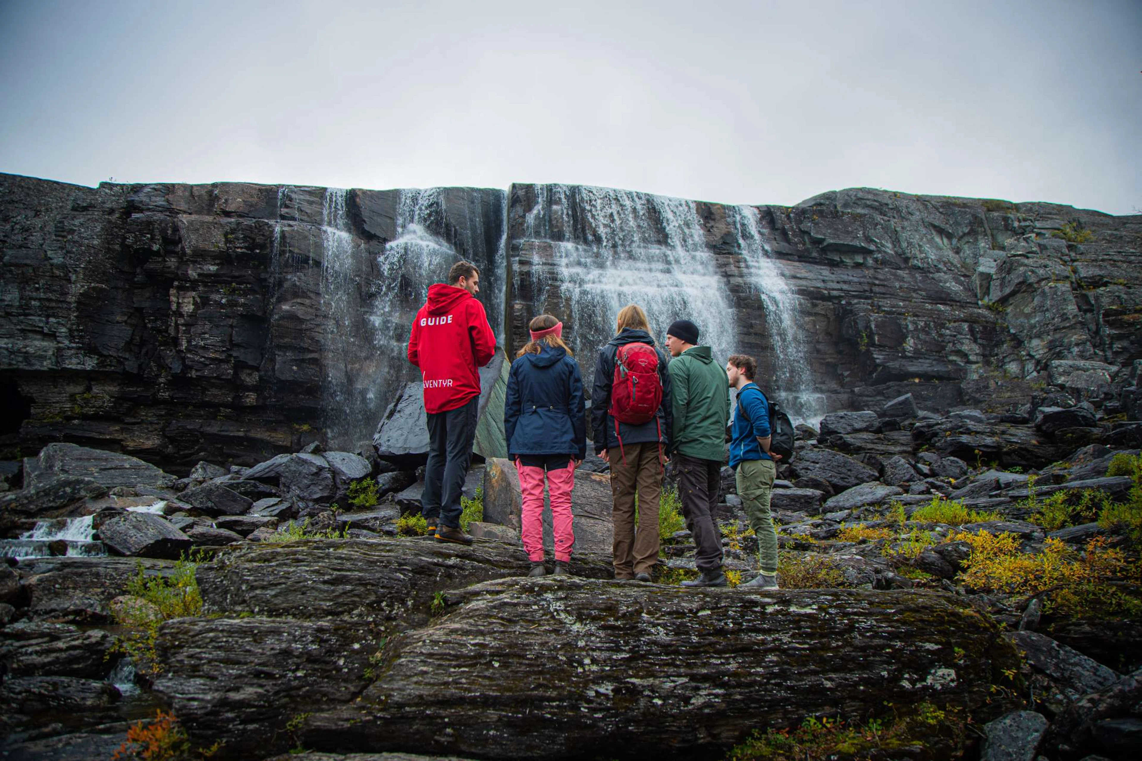 Wanderung zum Orvvosfossen