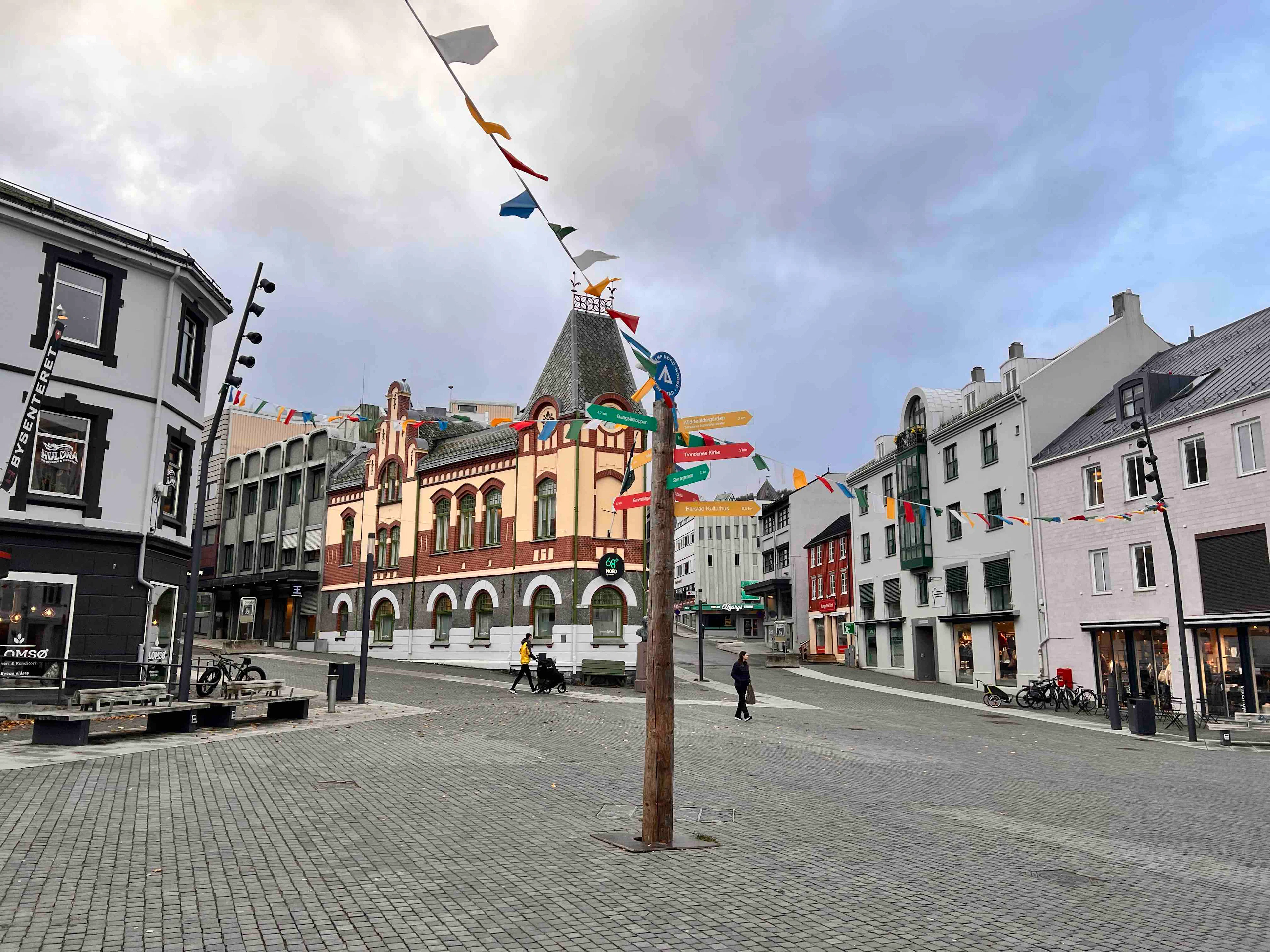 Geführte Stadtwanderung in Harstad