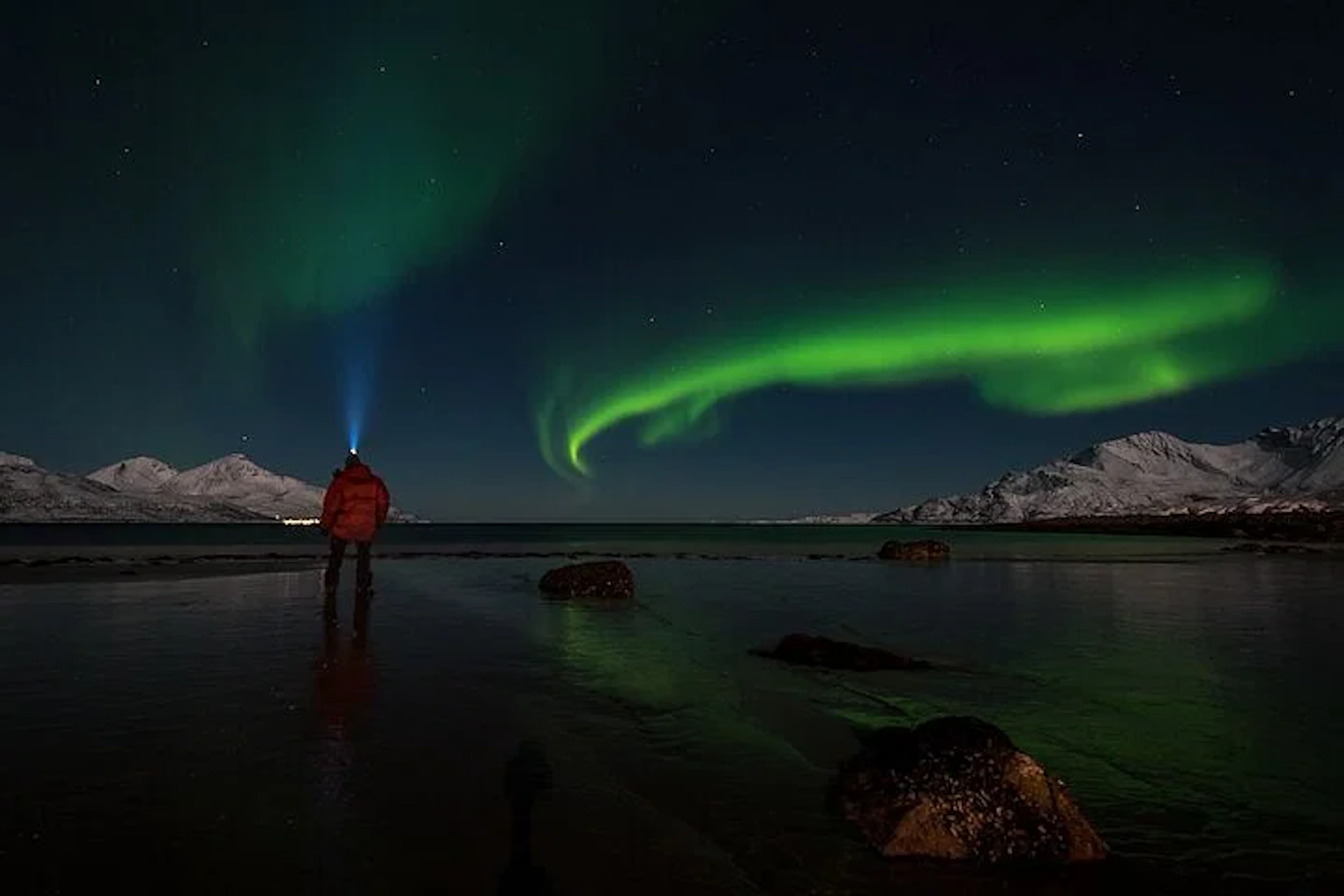 Tromsø Norwegen - Kleingruppentour zur Polarlichtjagd mit örtlichem Führer