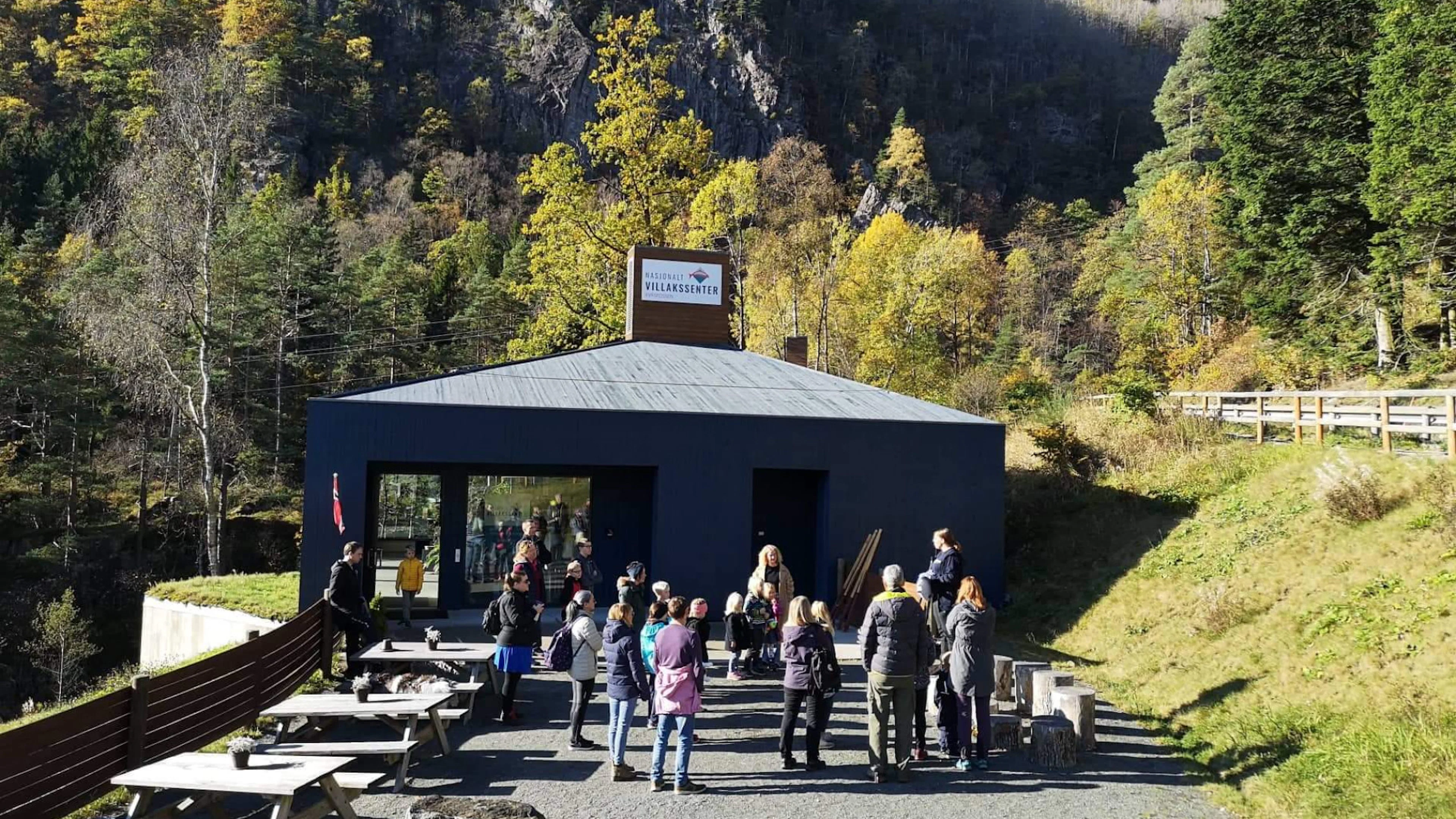 Geführte Bustour zum National Wild Salmon Center