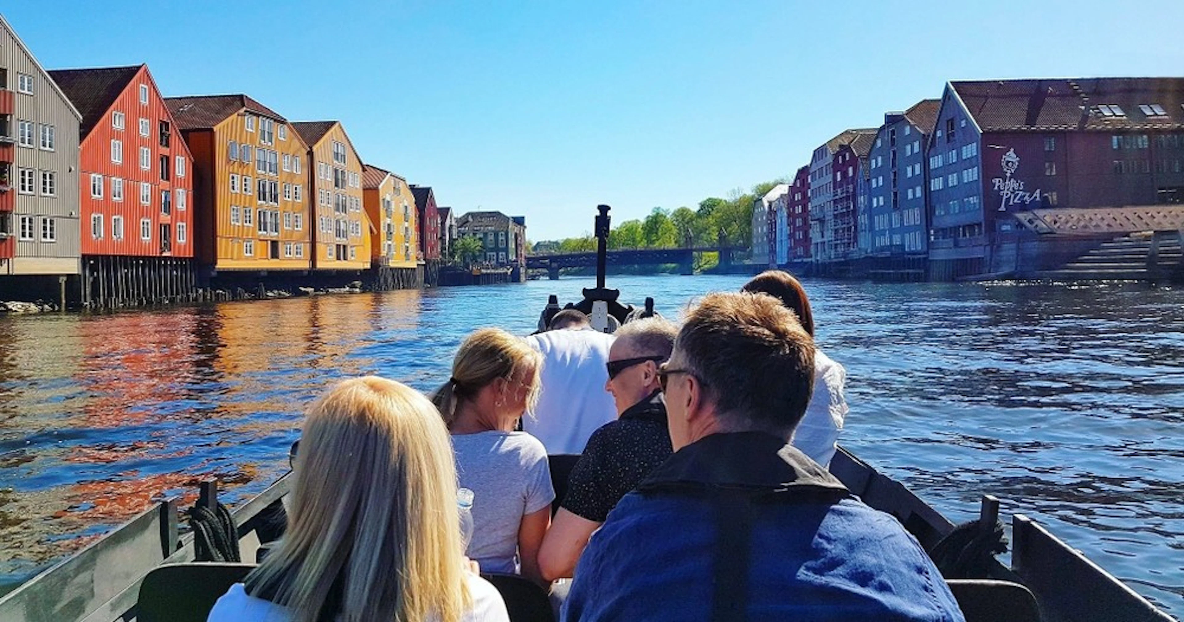 1,5-stündige private Bootstour auf Trondheimsfjord und Nidelva