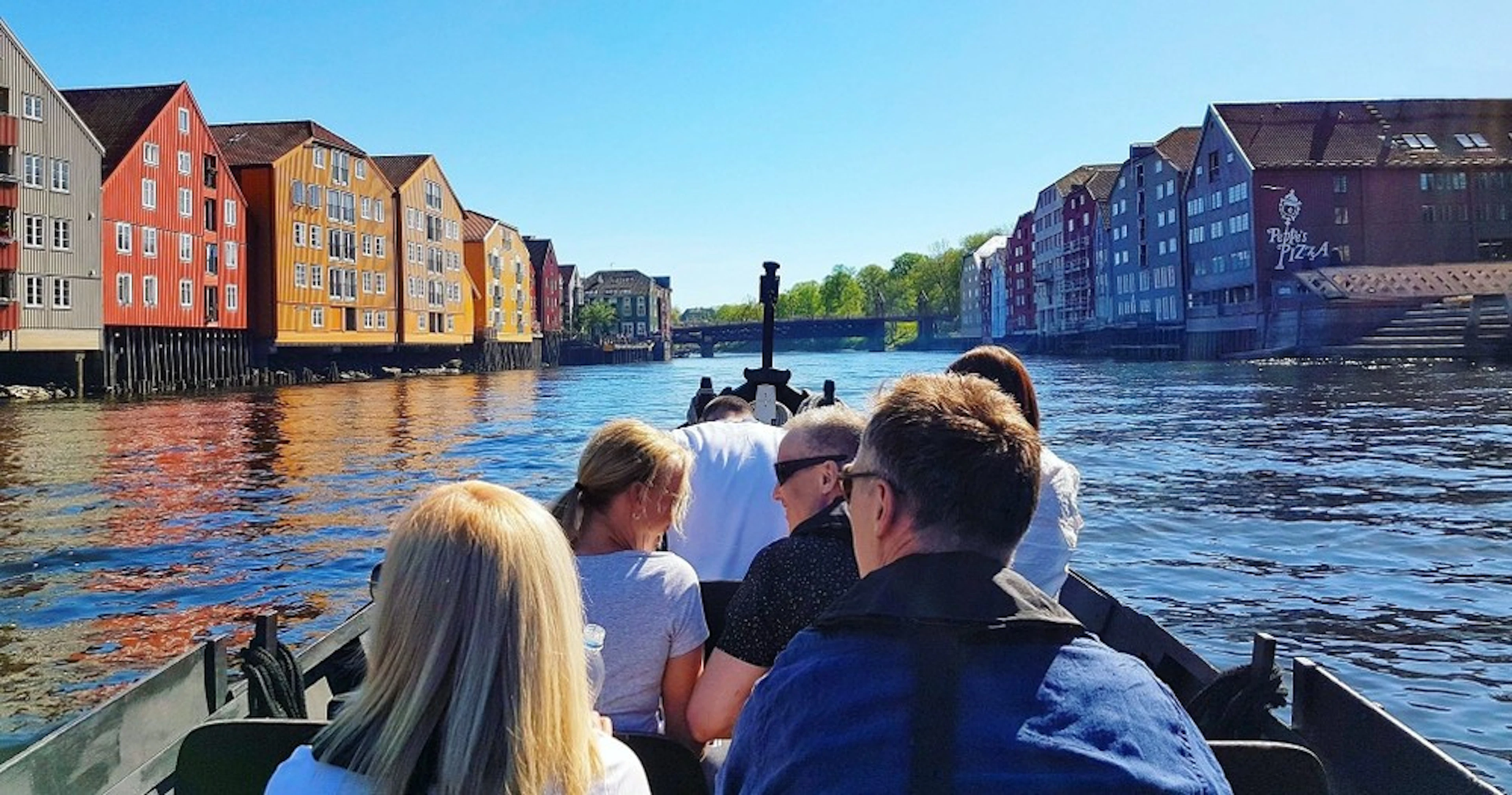 1,5-stündige private Bootstour auf Trondheimsfjord und Nidelva