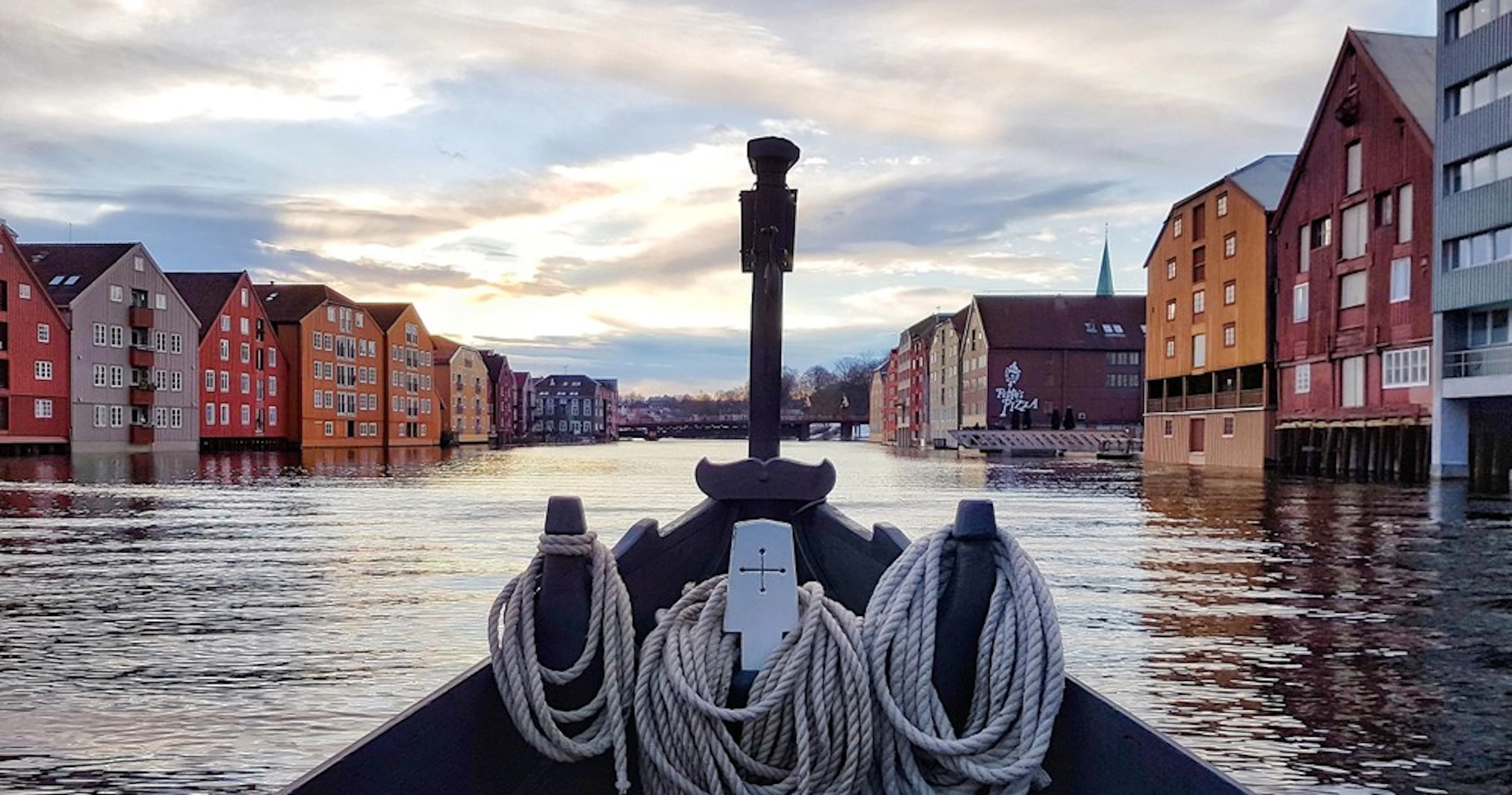 1,5-stündige private Bootstour auf Trondheimsfjord und Nidelva