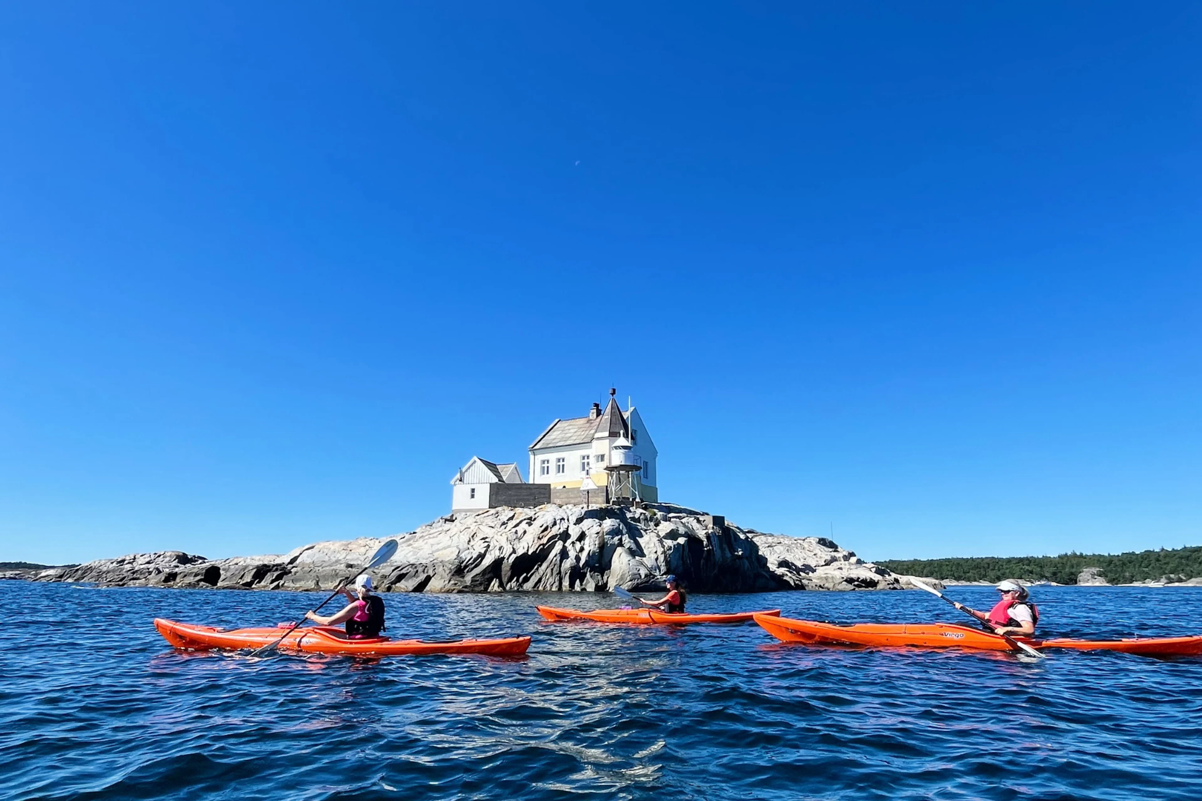 Lillesand: Guidet Coastal Kayak Tour