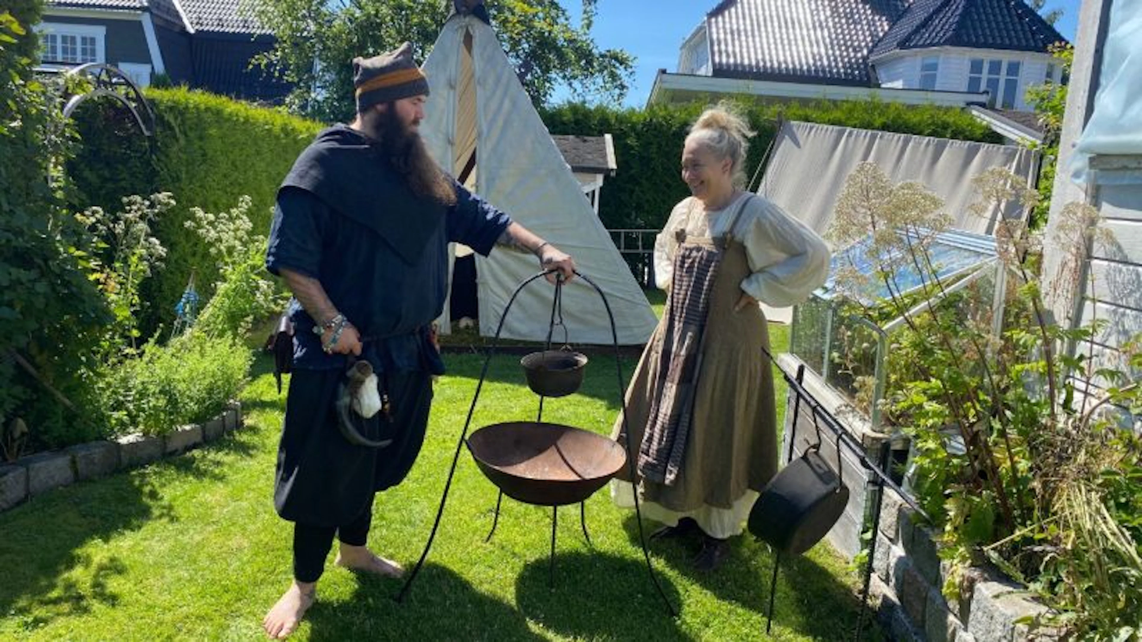 Besuch eines Wikingers: Abend mit Tapas, Märchen und Traditionen