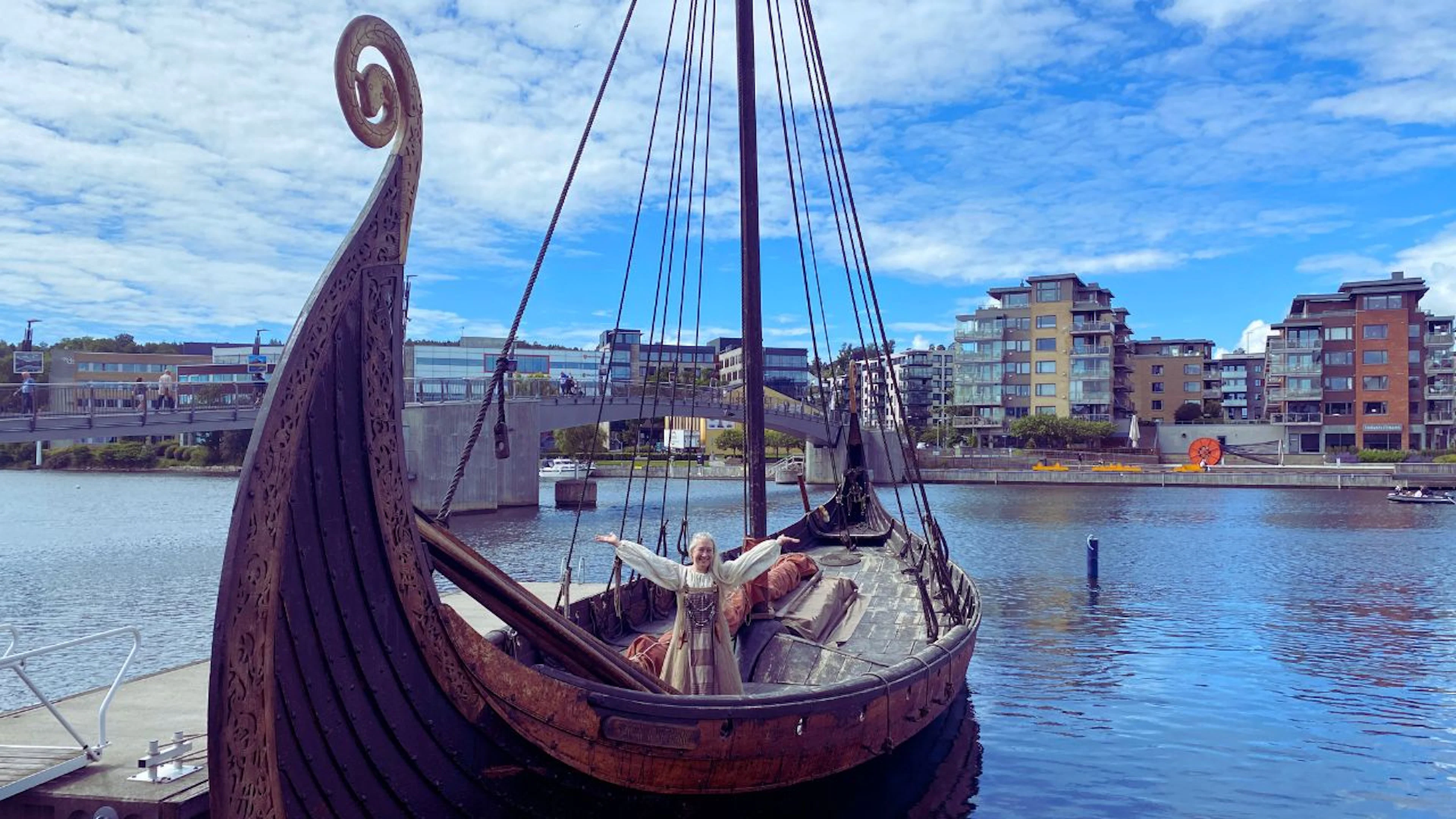 Geführte Radtour zum Oseberg-Grabhügel