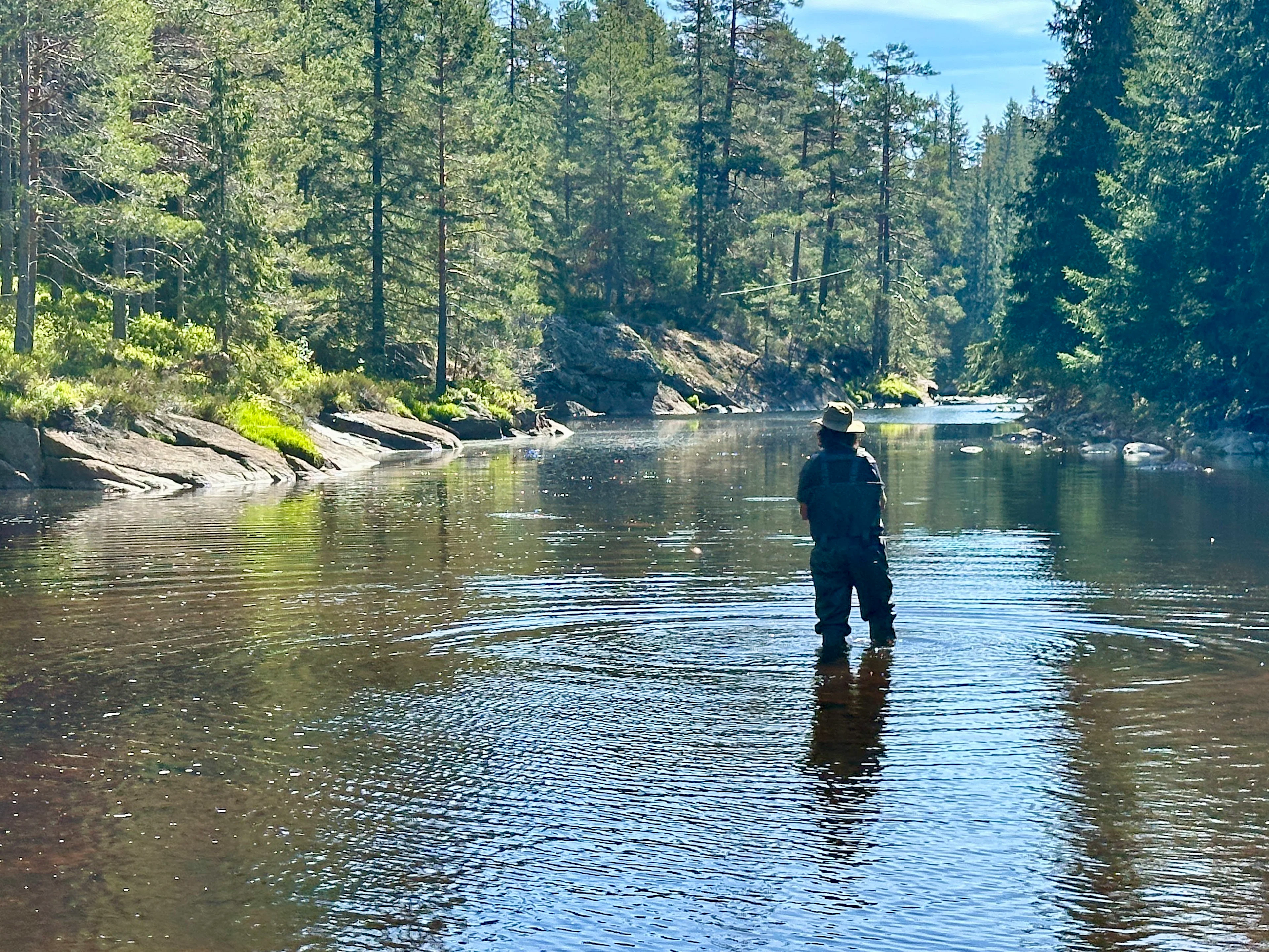 Erlebnis Forellenfischen in Südnorwegen