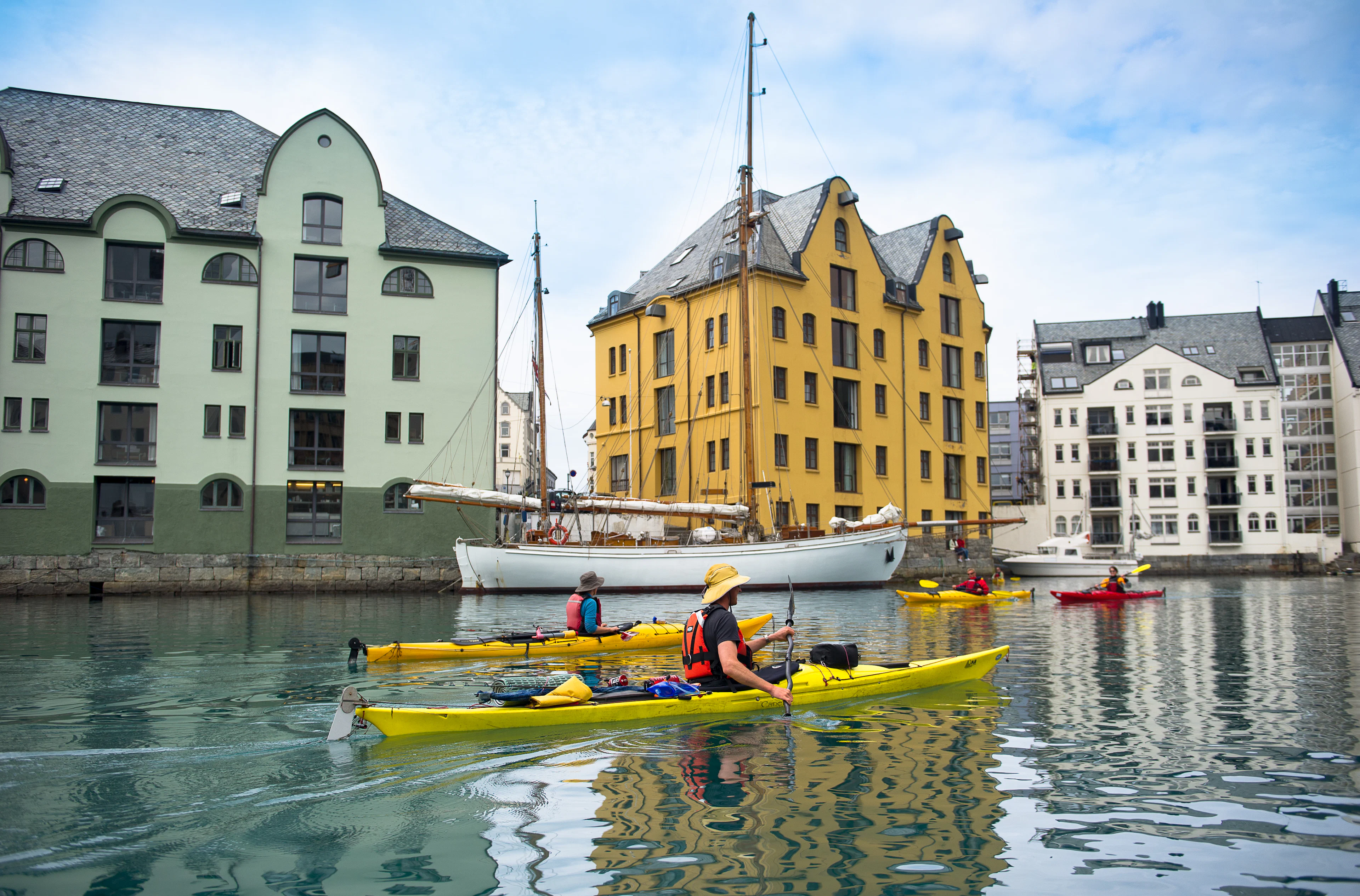 Kajaktour in Ålesund