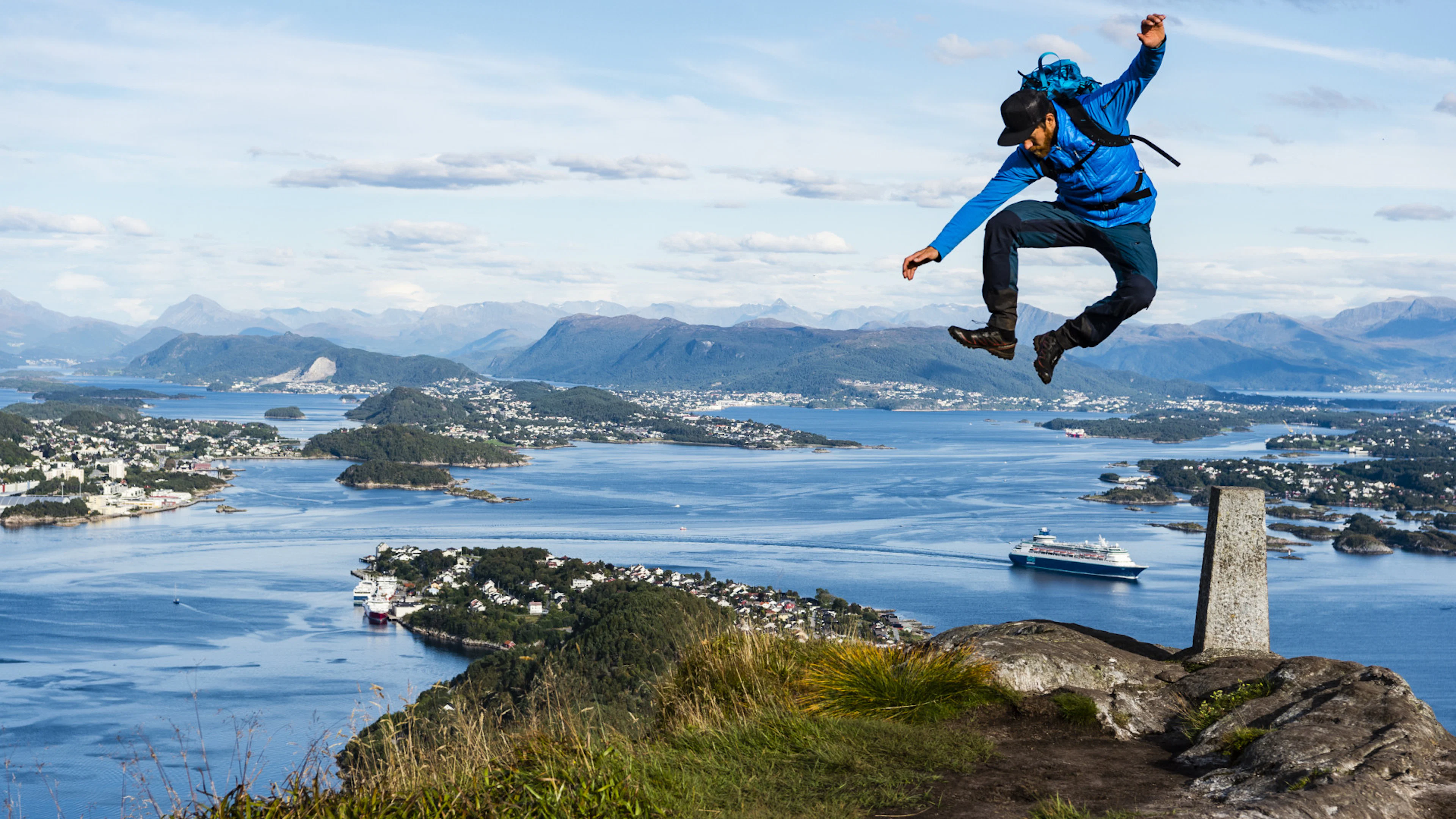 Radfahren und Wandern in Ålesund
