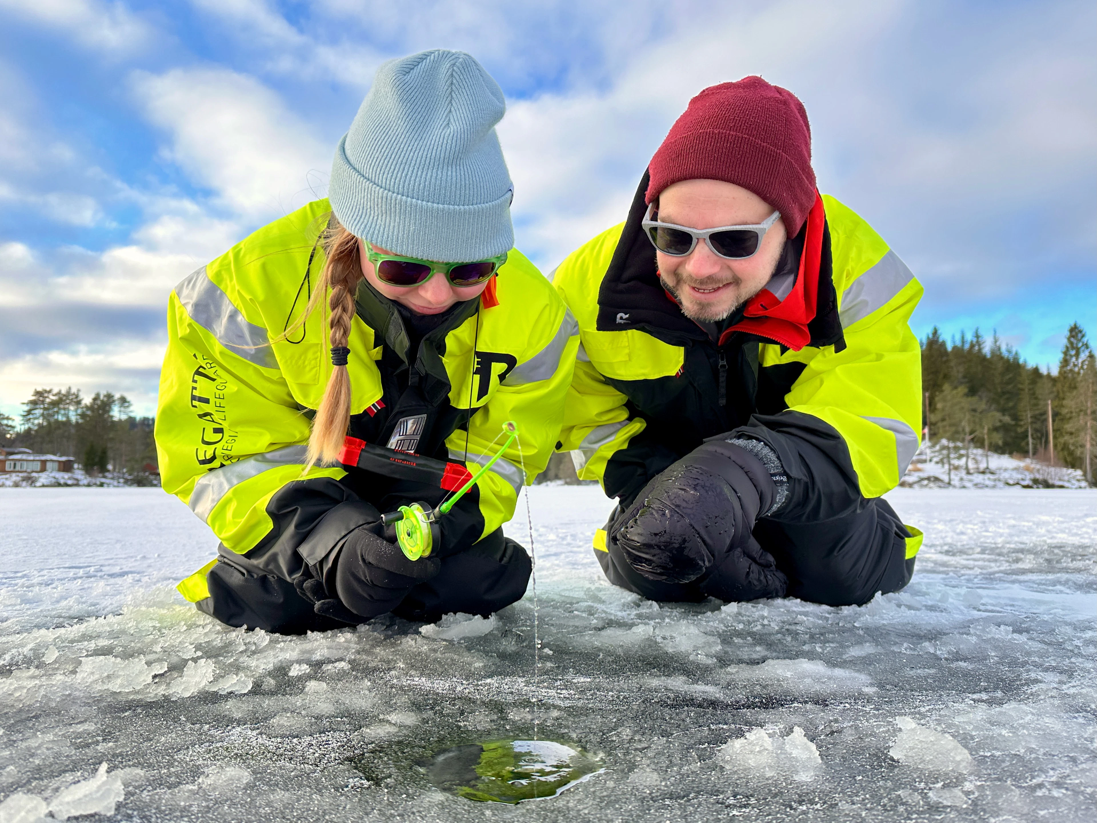 Abenteuer Eisfischen in Südnorwegen