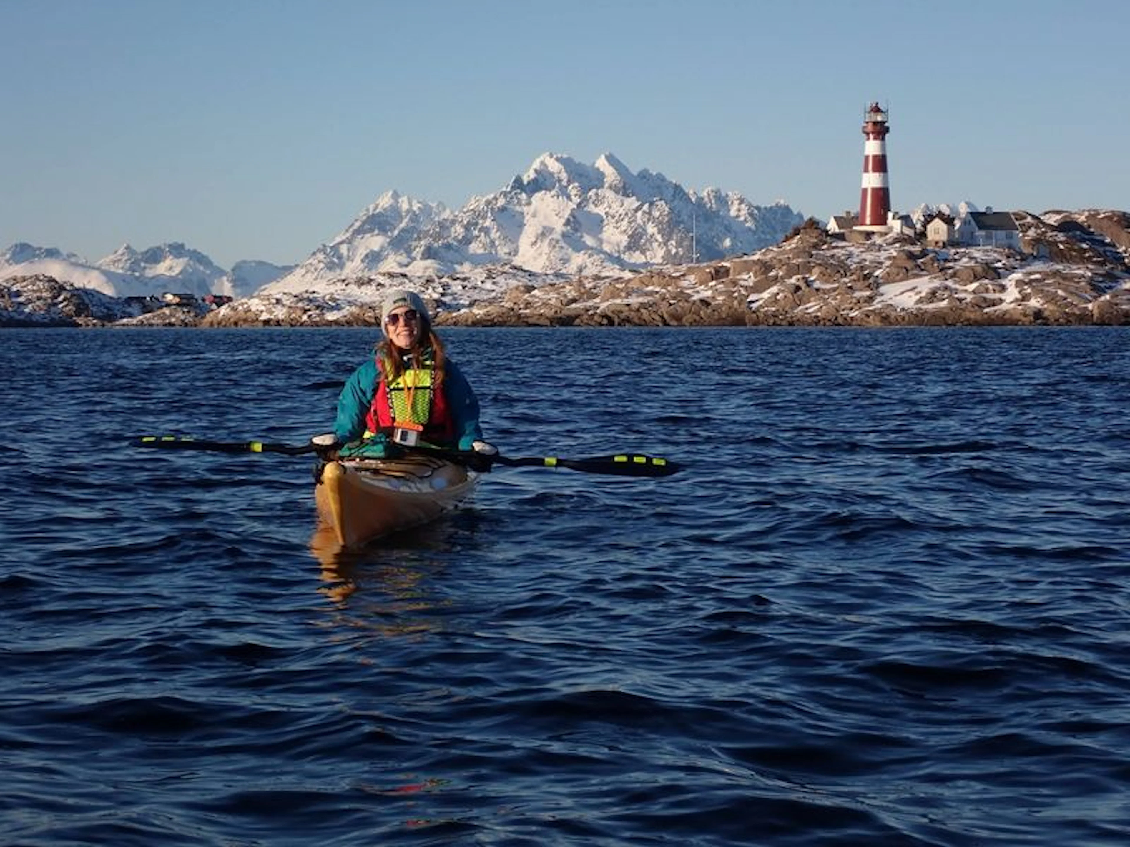 Winterpaddelabenteuer in Skrova