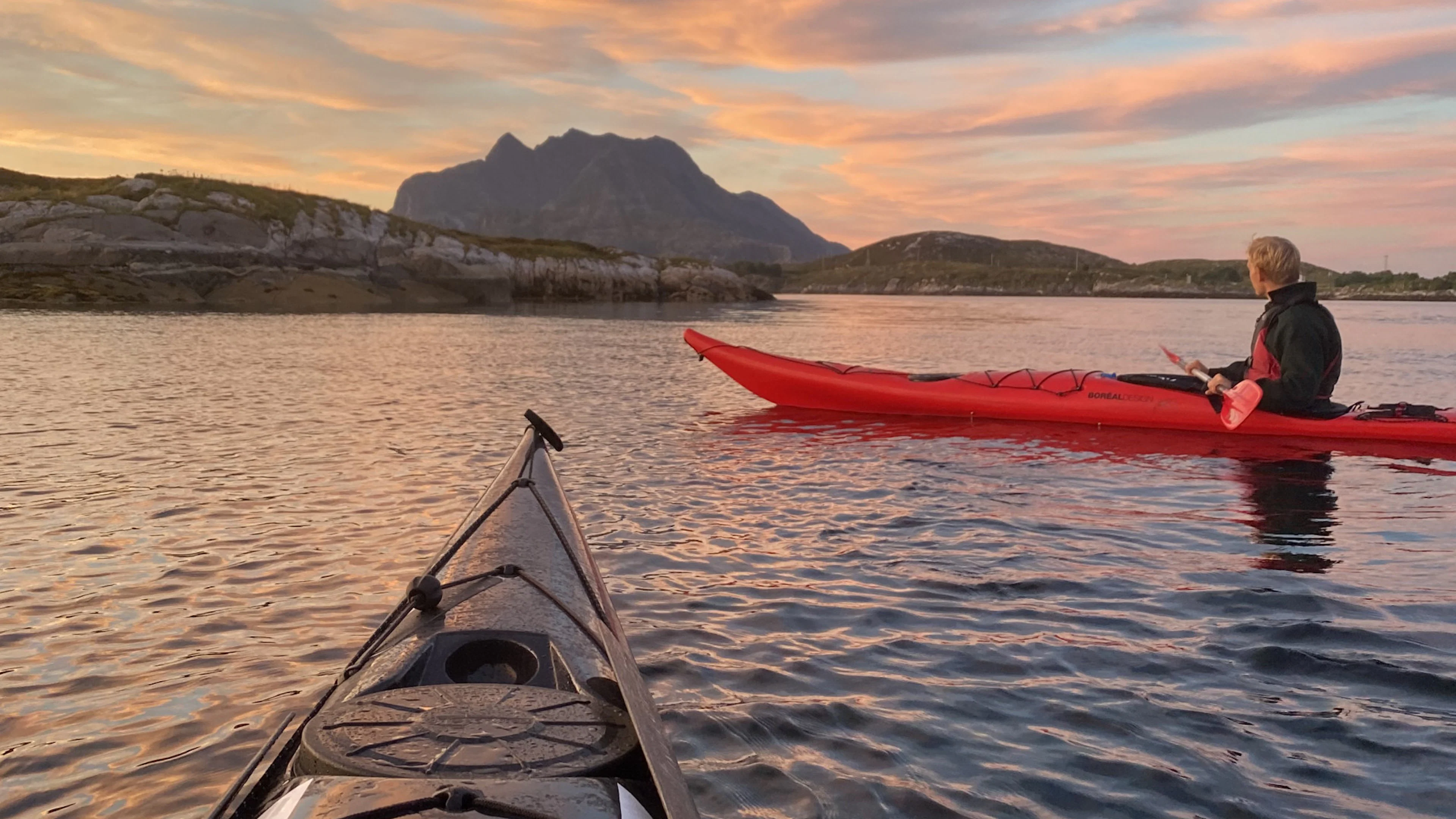 Herøy - Geführte Abend-Kajaktour