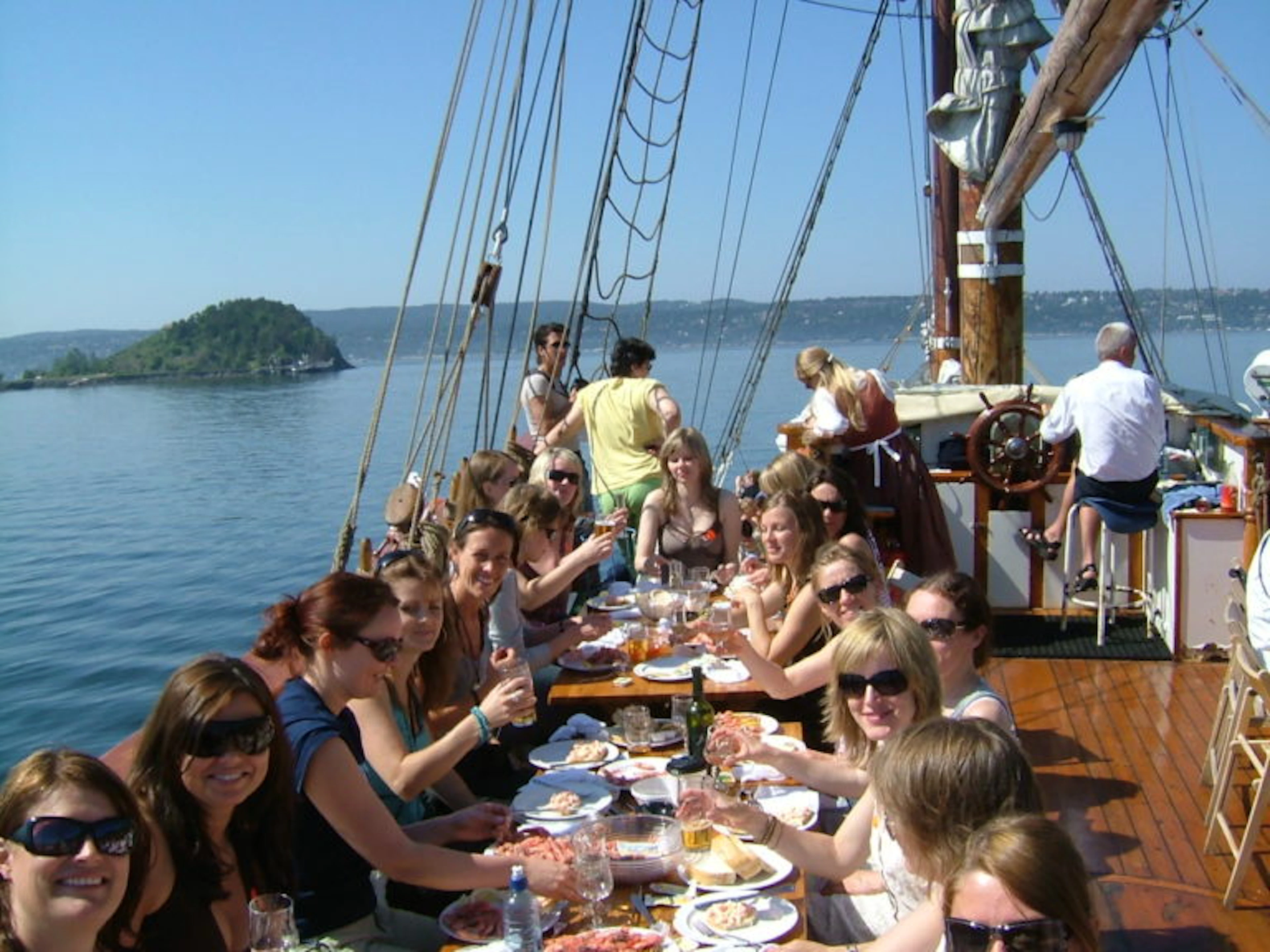 Sommerabend auf dem Oslofjord