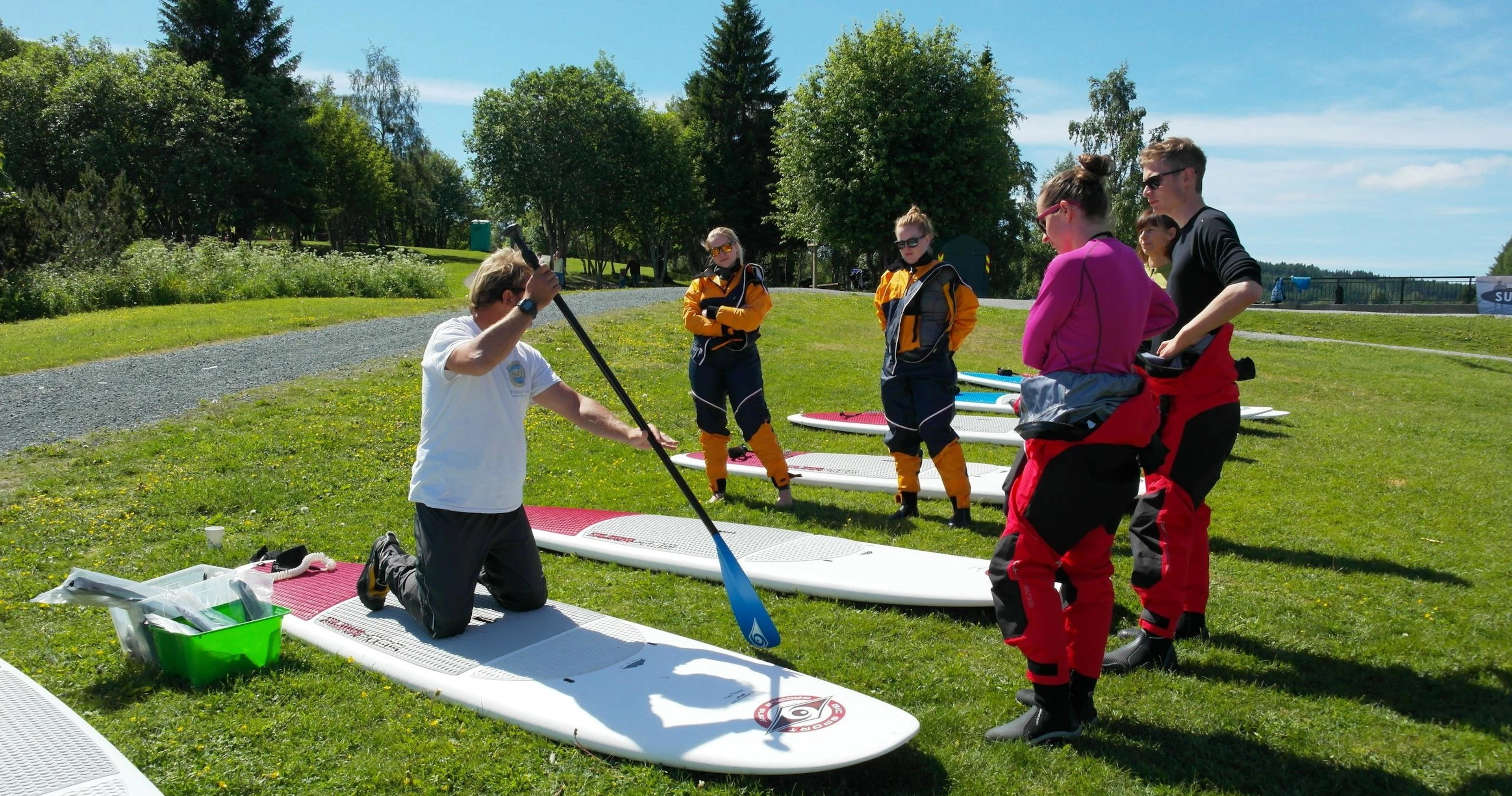 Einführung in das Stand-Up Paddling (SUP) - Anfängerkurs in Trondheim