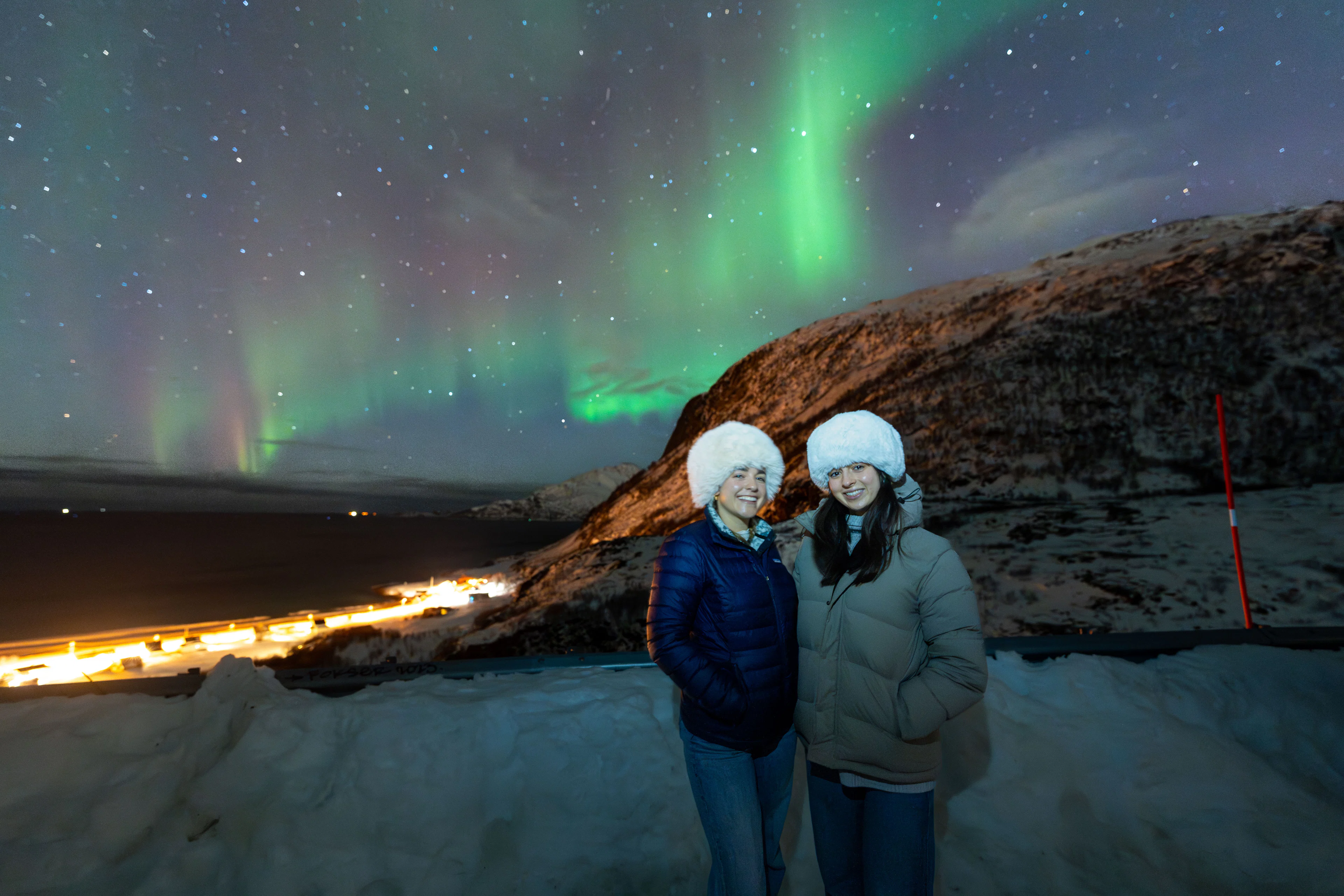 Nordlichtverfolgung von Tromsø bis nach Finnland