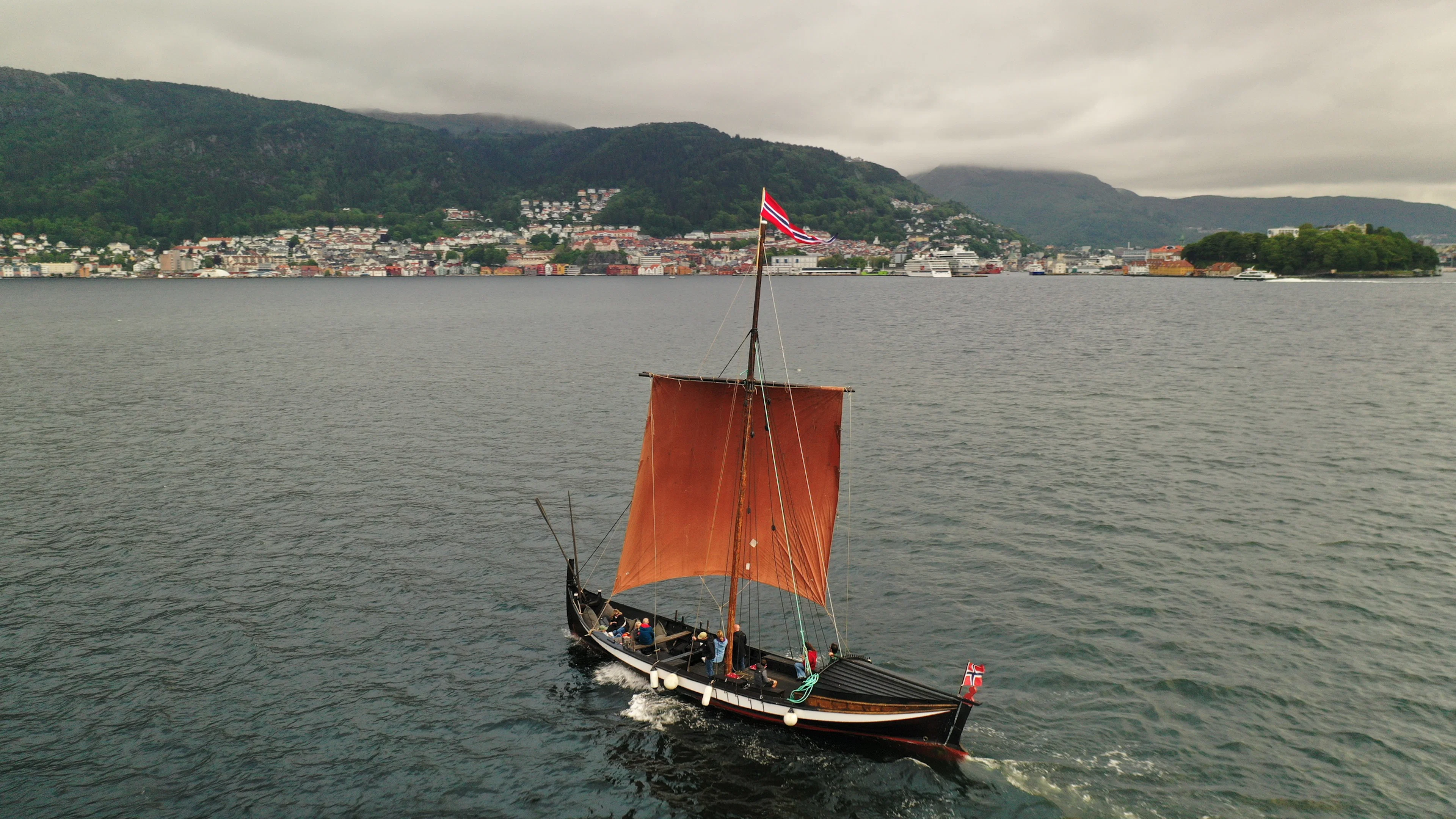 1,5-stündige Wikingerfahrt in Bergen