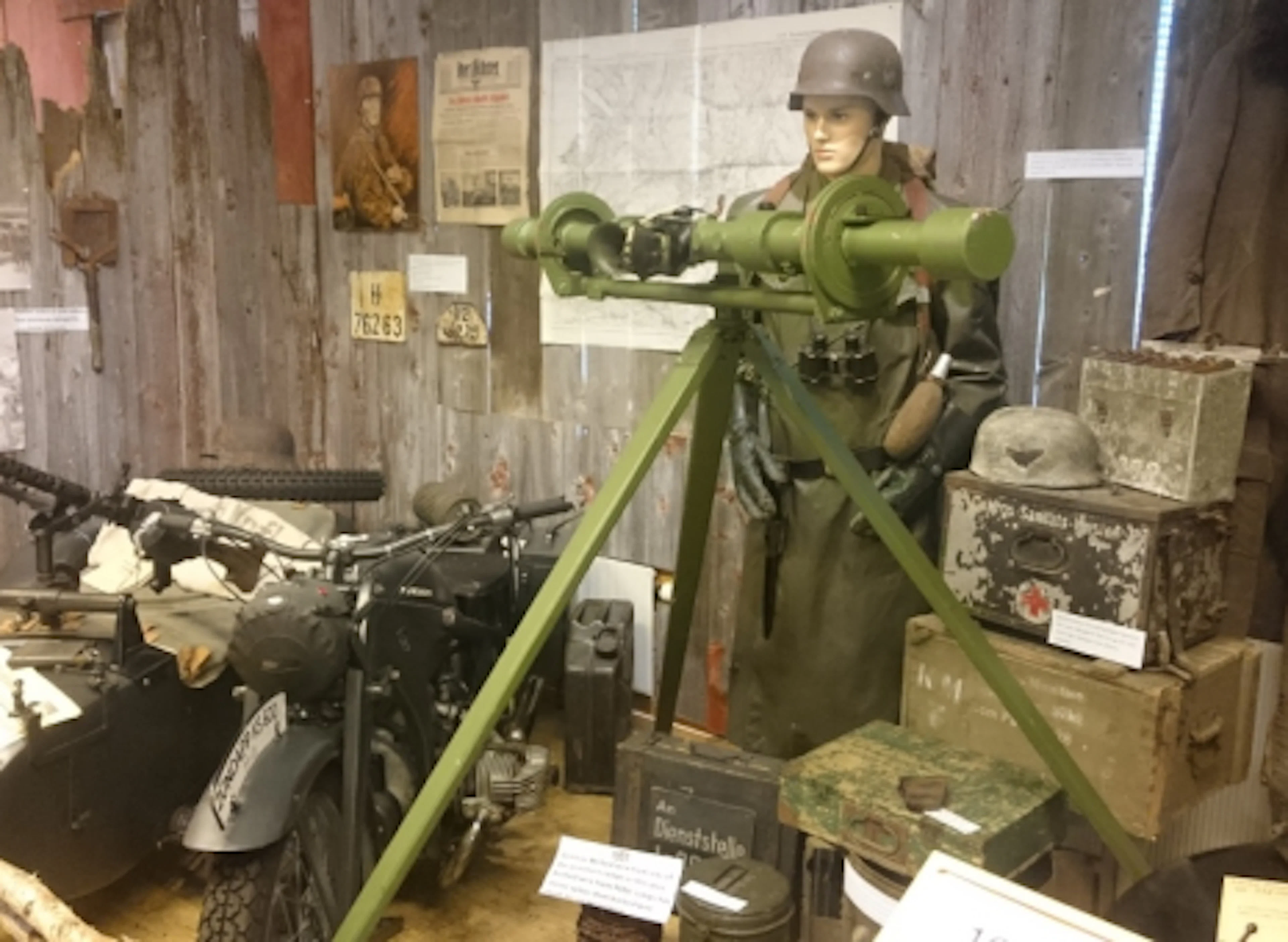 Museum für klassische Motorräder des Polarkreises