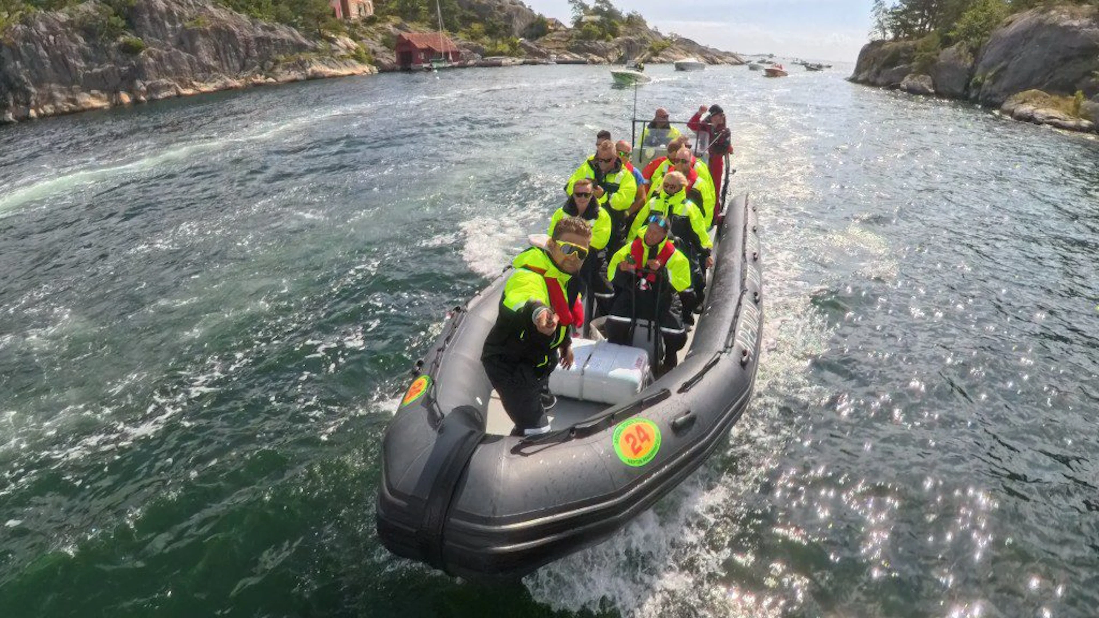 Tromøy RIB Safari ab Arendal mit Sauna und Buffet