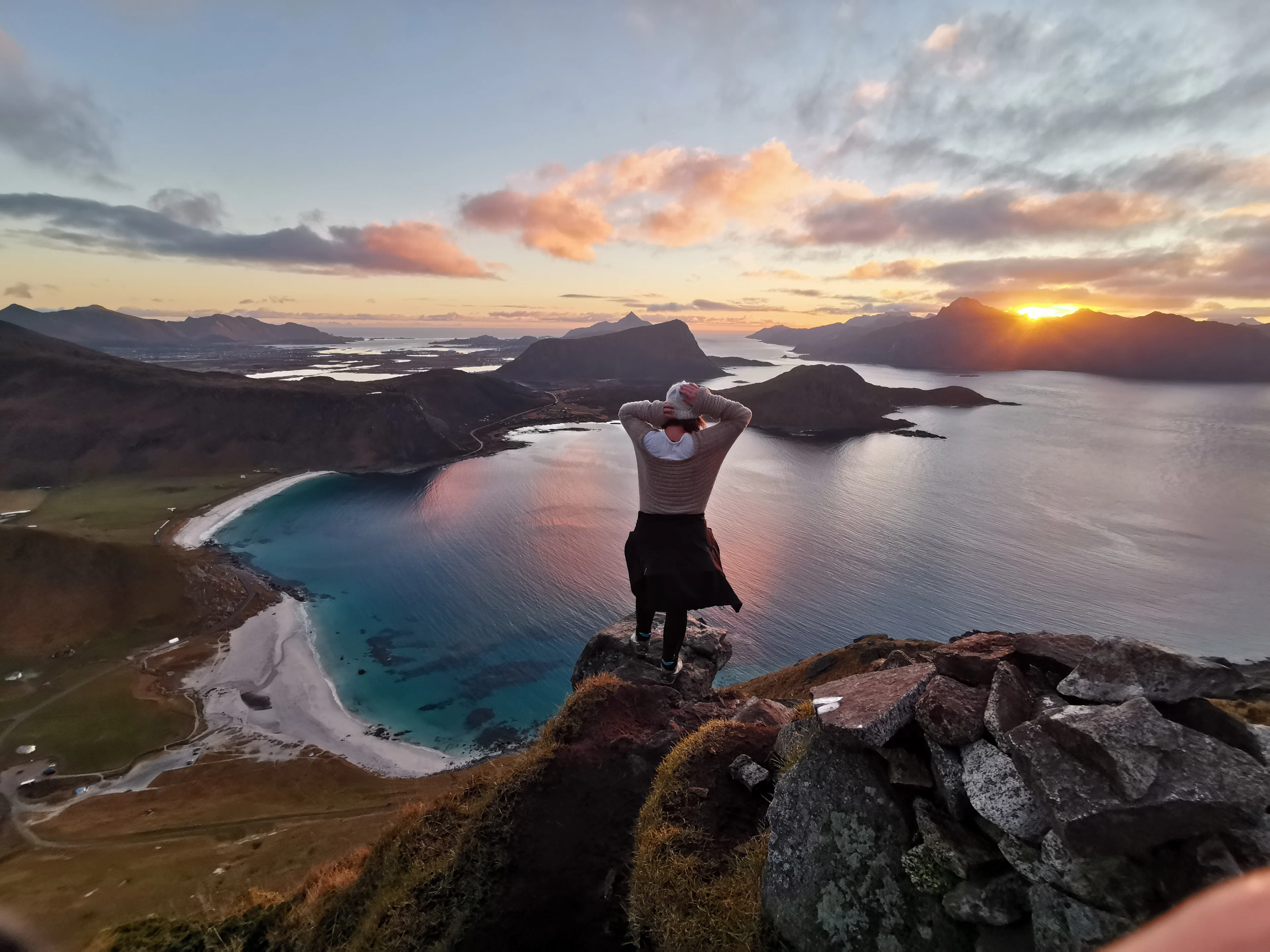 Die Wanderung zum "Mannen" auf den Lofoten