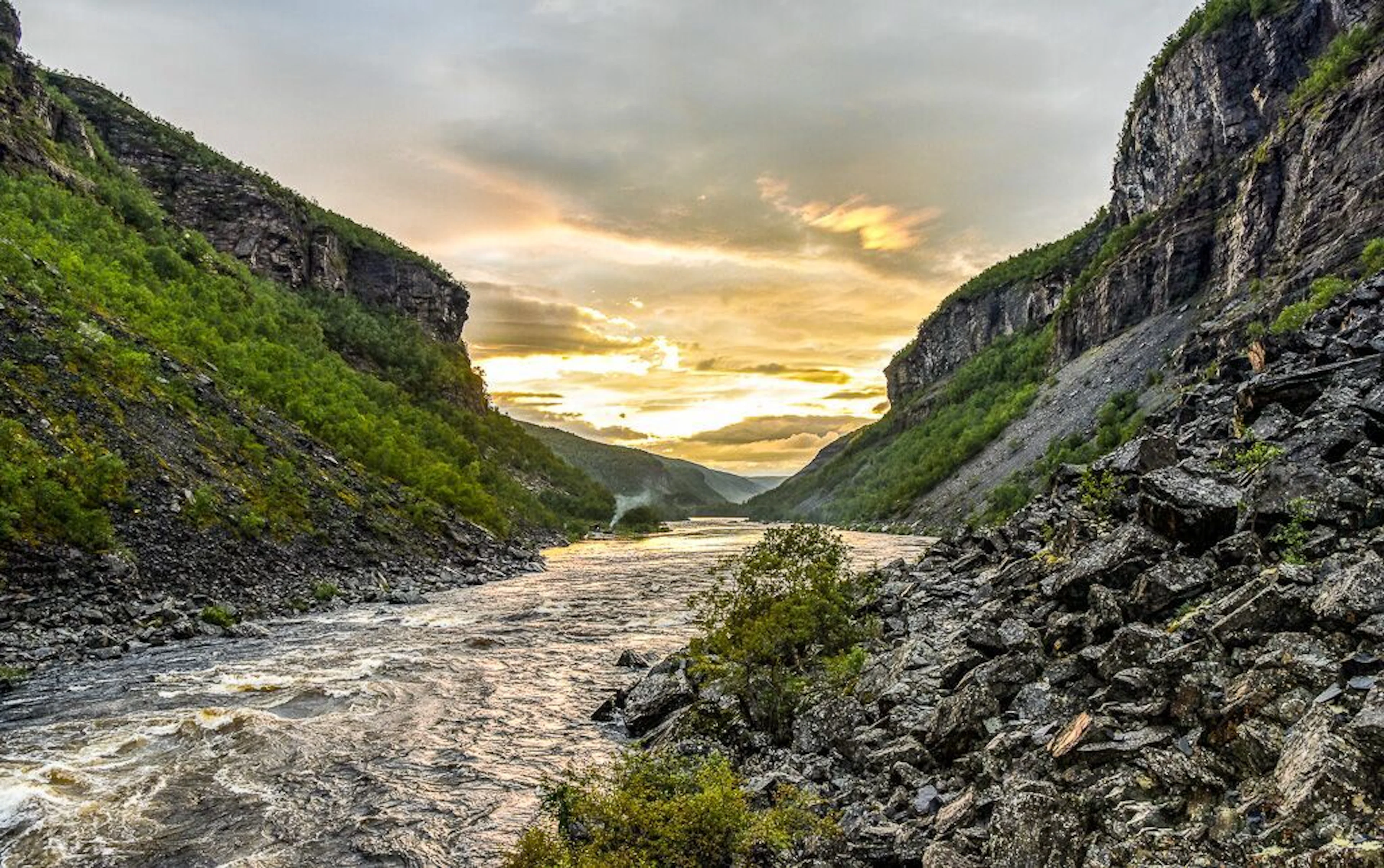 Flussschifffahrt zum Alta Canyon