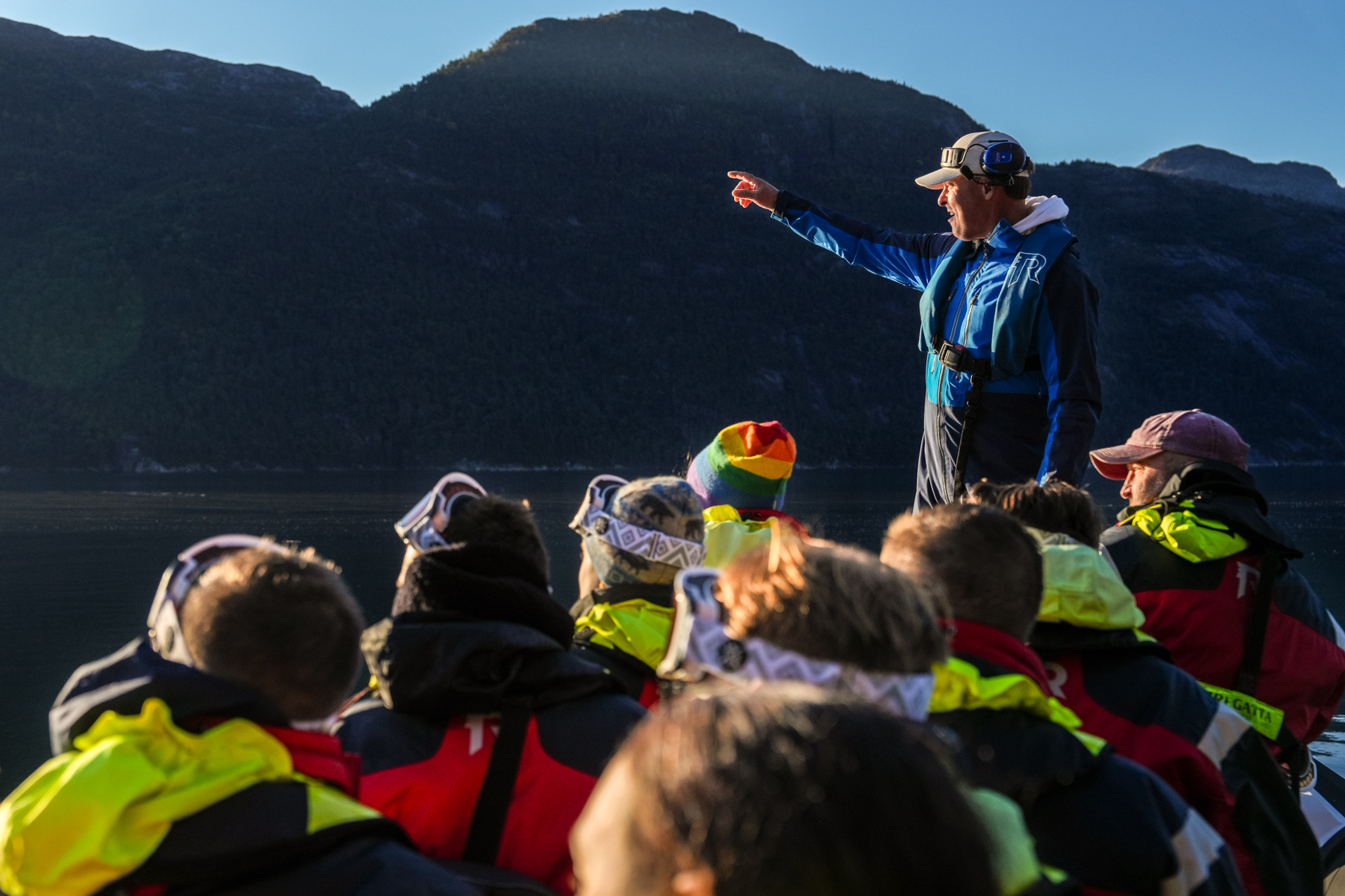 From Stavanger: Lysefjord RIB safari: Pulpit Rock, waterfalls and more