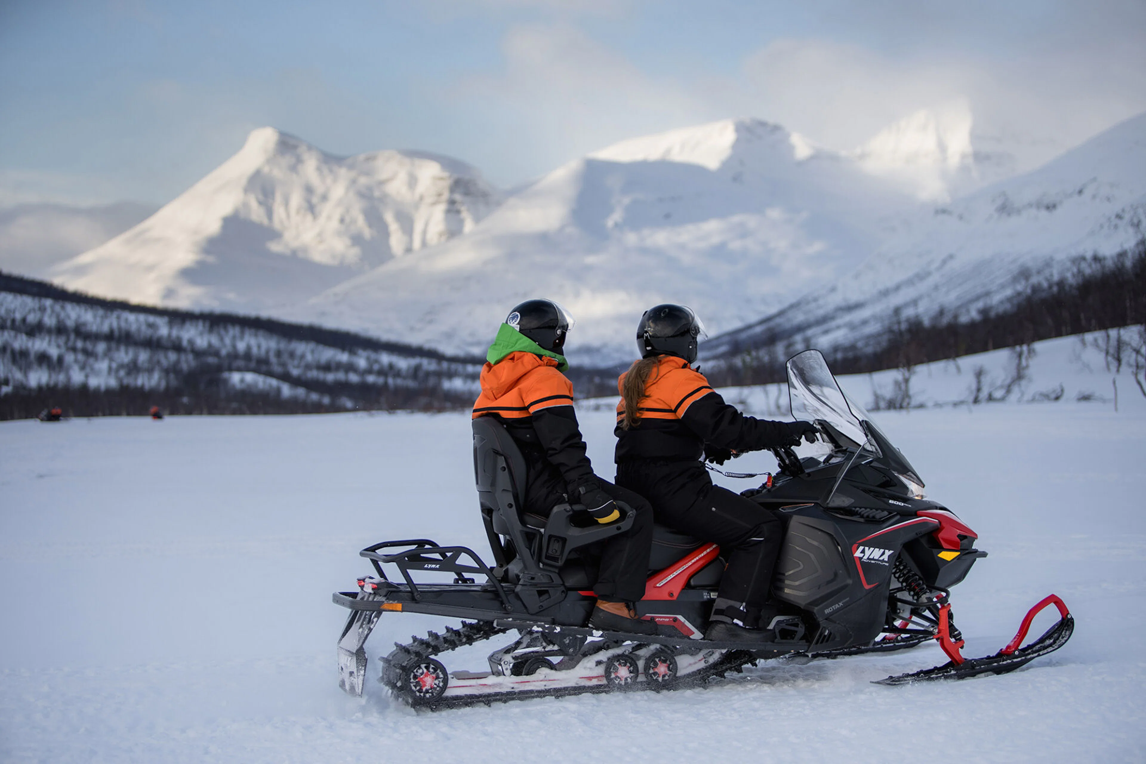 Schneemobilfahren - inklusive Transport von Tromso