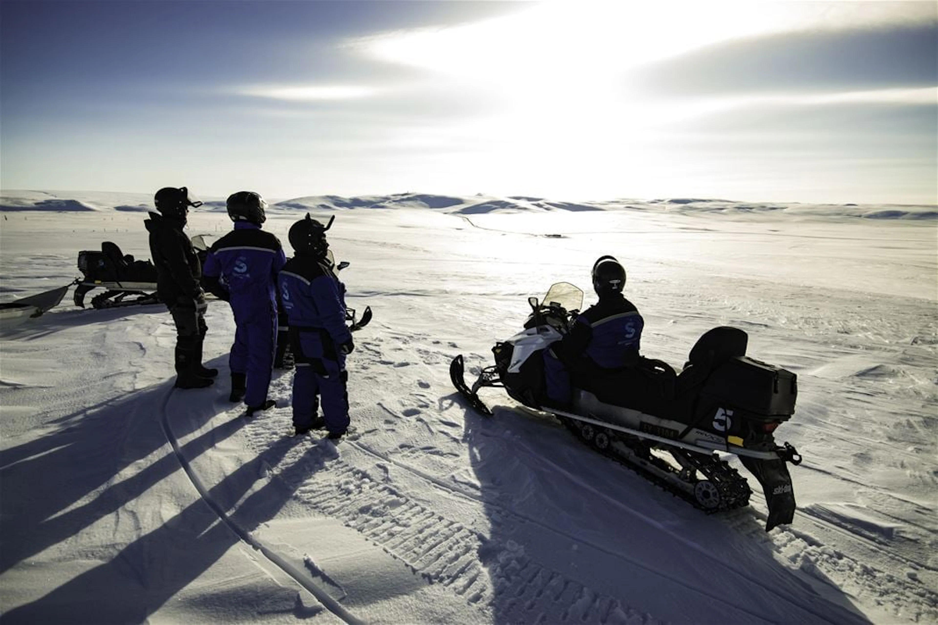 Motorschlittensafari 2h vom Snow Resort Kirkenes