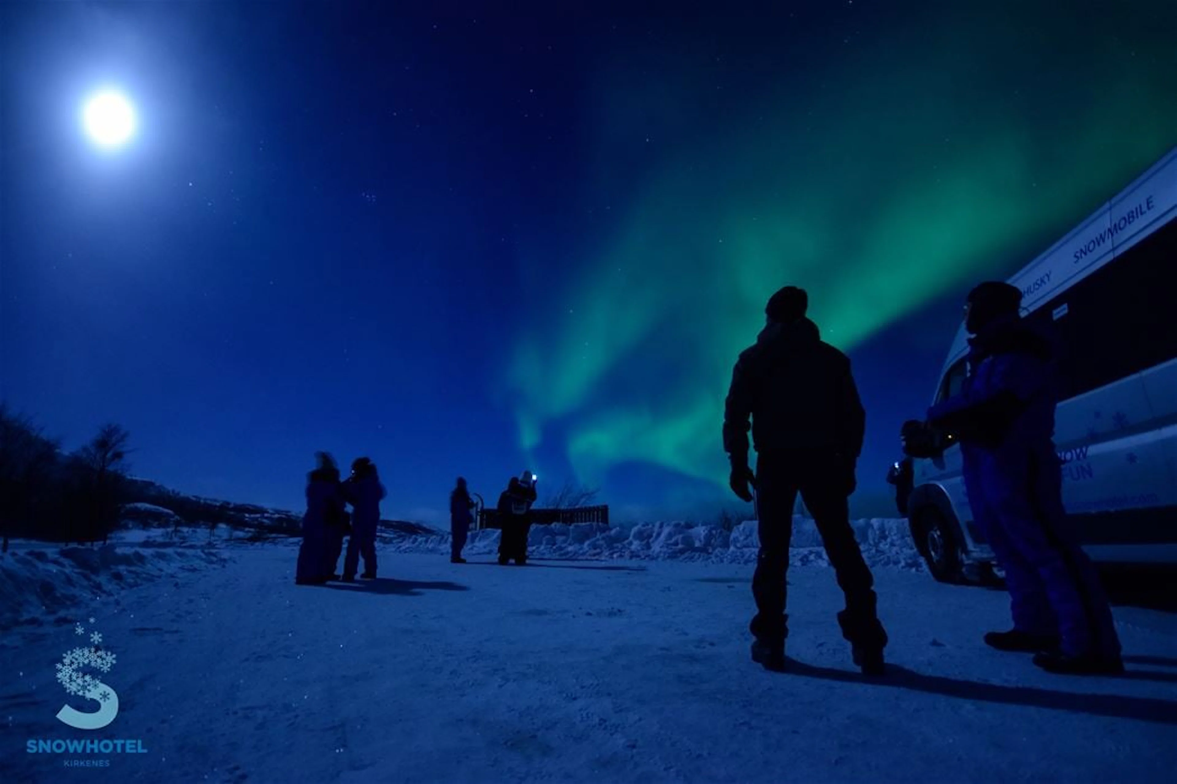 Polarlichter-Jagd mit dem Bus – Kirkenes
