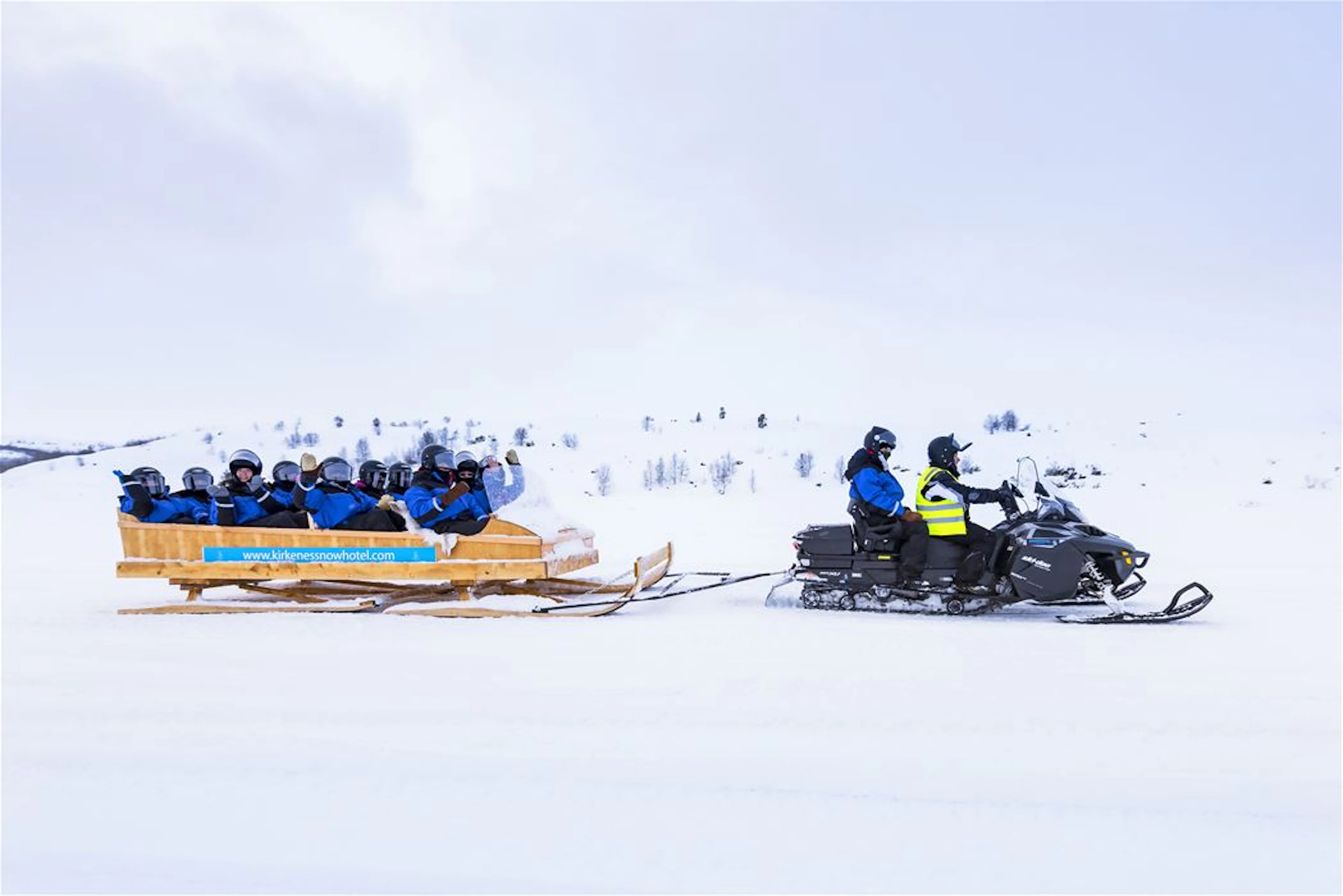 Original-Königskrabben-Safari mit dem Schneemobil von SnowResort Kirkenes