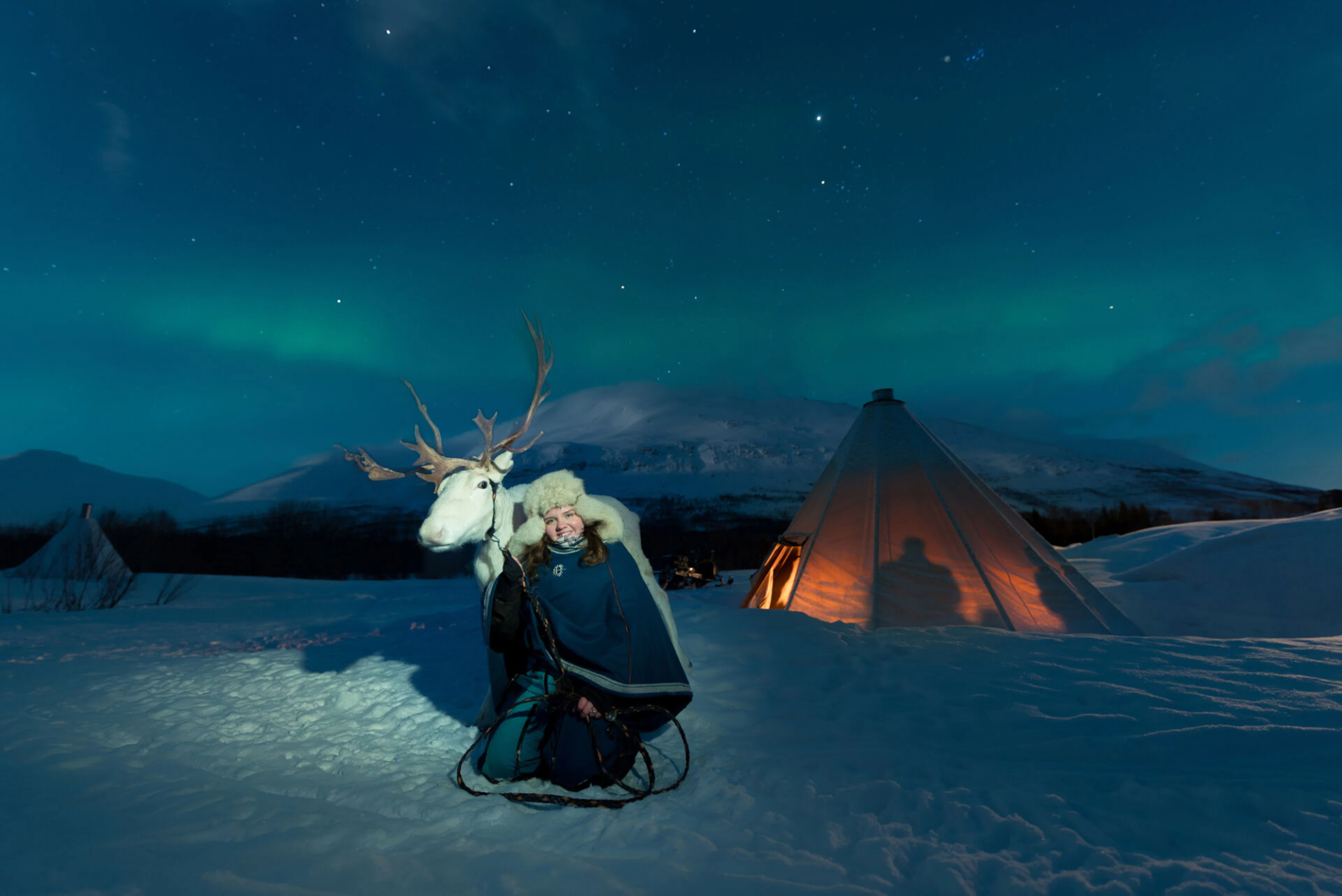 Samische Kultur, Nordlichter & Rentierbesuch Abend – Tromsø, Norwegen
