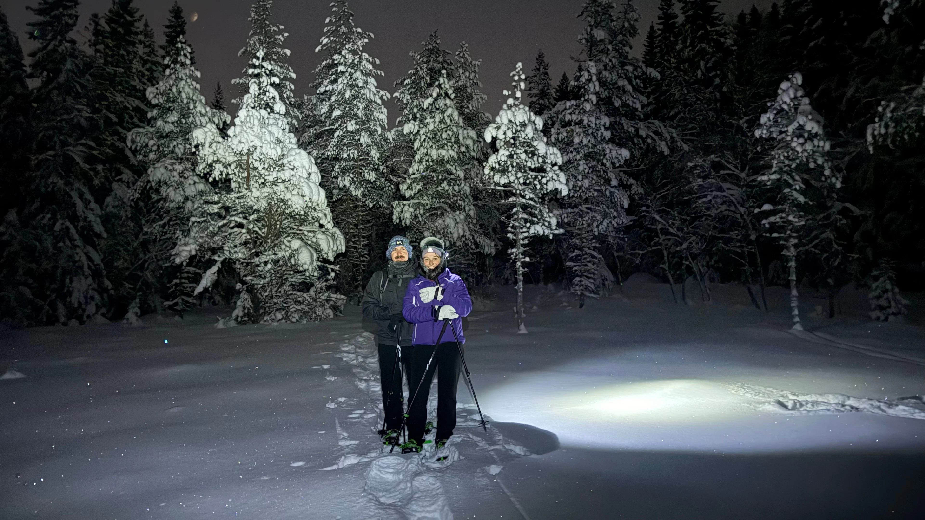 Schneeschuhwanderung im Sternenlicht mit Trollgeschichten - Estenstadmarka | Trondheim